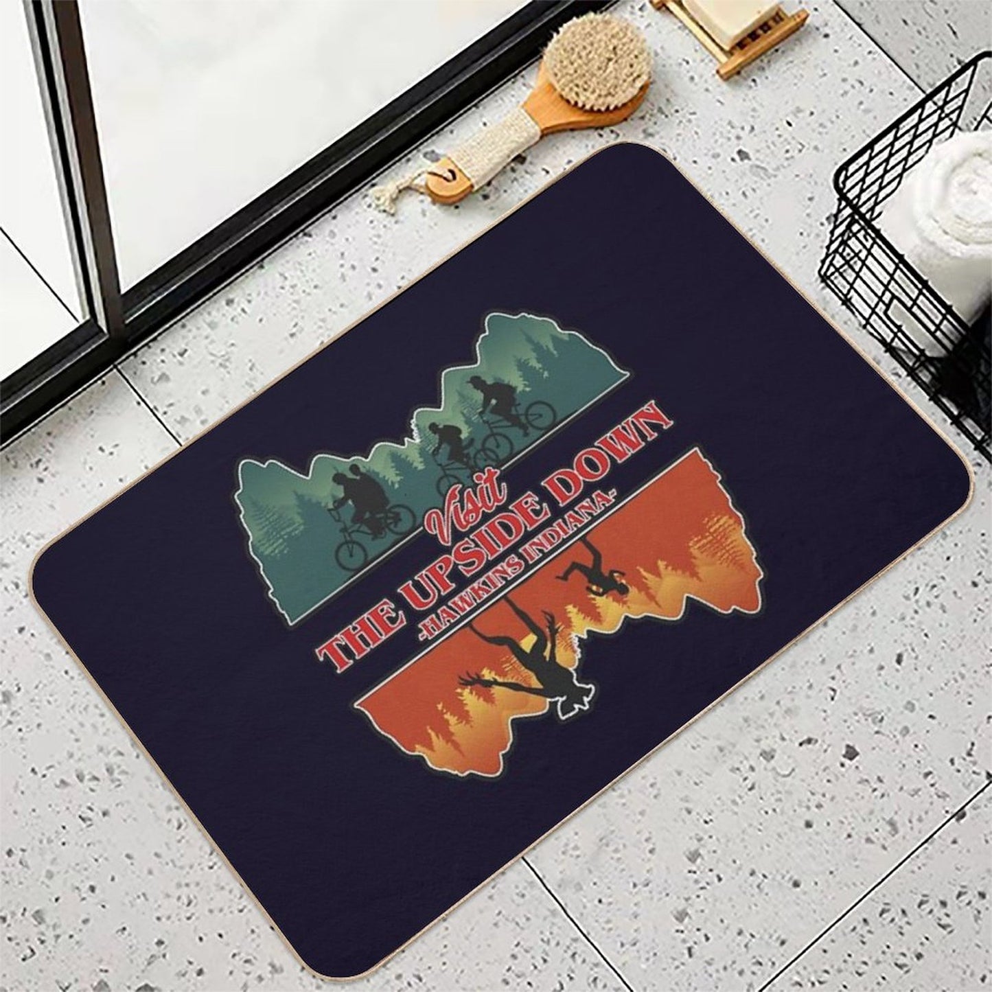 Stranger Things The Upside Down Eco-Friendly Bath Mat