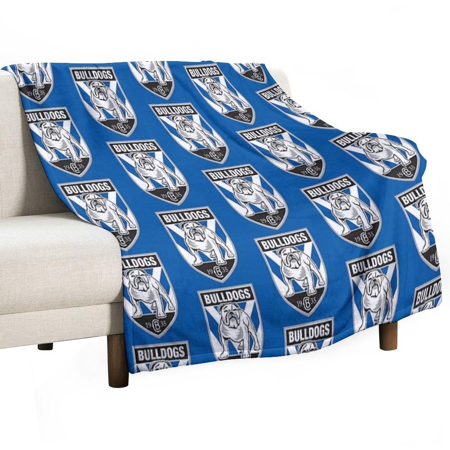 Canterbury-Bankstown Bulldogs Compact Throw Blanket