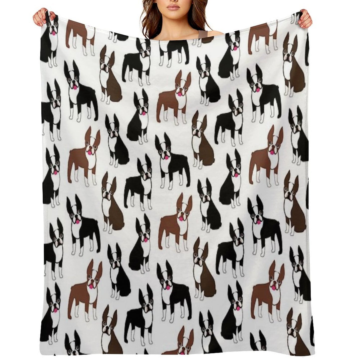 Boston Terriers Premium Throw Blanket