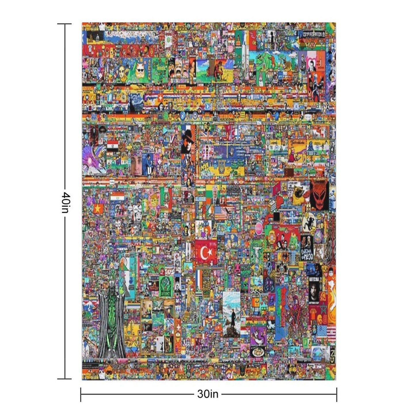 Rplace 2023 Quick-dry Throw Blanket