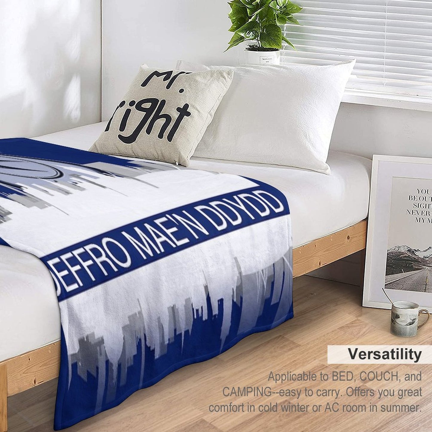 Unique Desing Football Tshirts Ultras Travel-friendly Throw Blanket