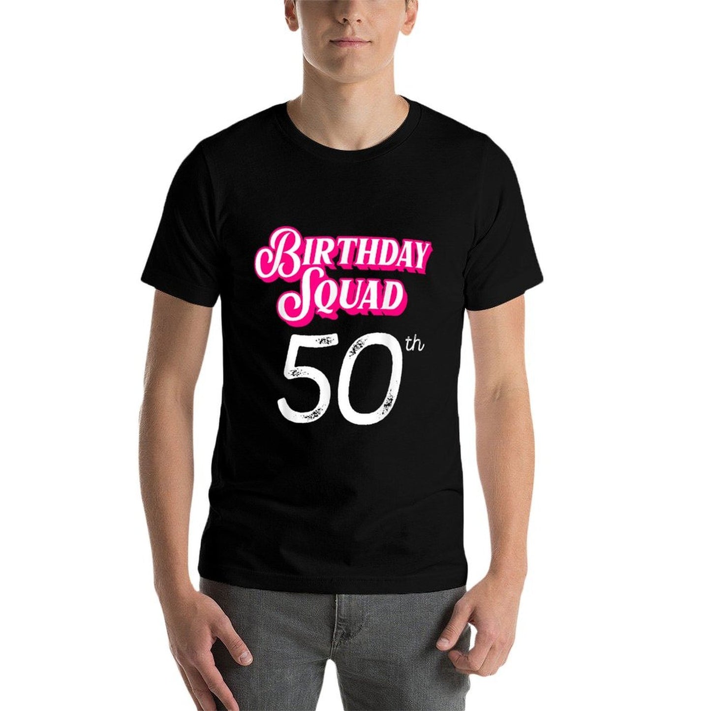 Girls Trip Las Vegas 2024 It's My 50th Birthday Squad Queen Relaxed-fit T-Shirt