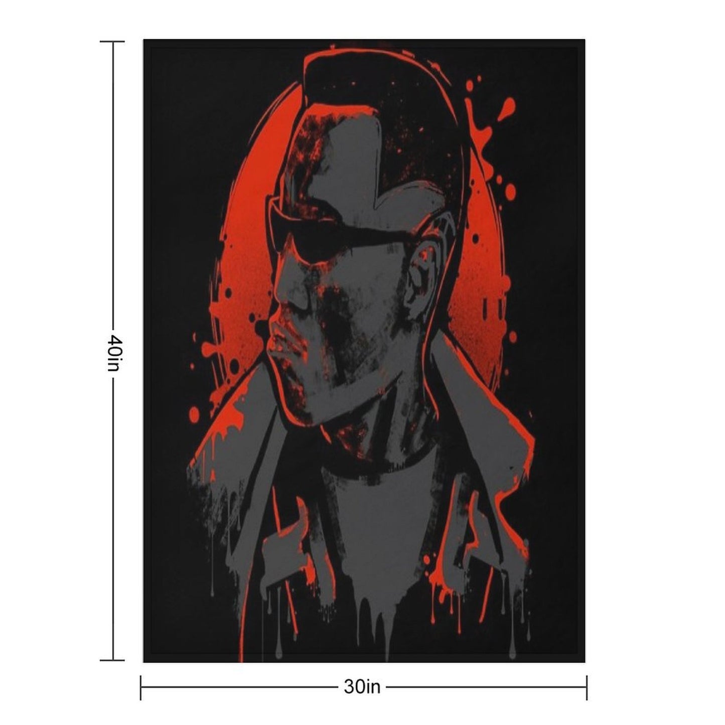 Vampire Hunter Comfort Throw Blanket
