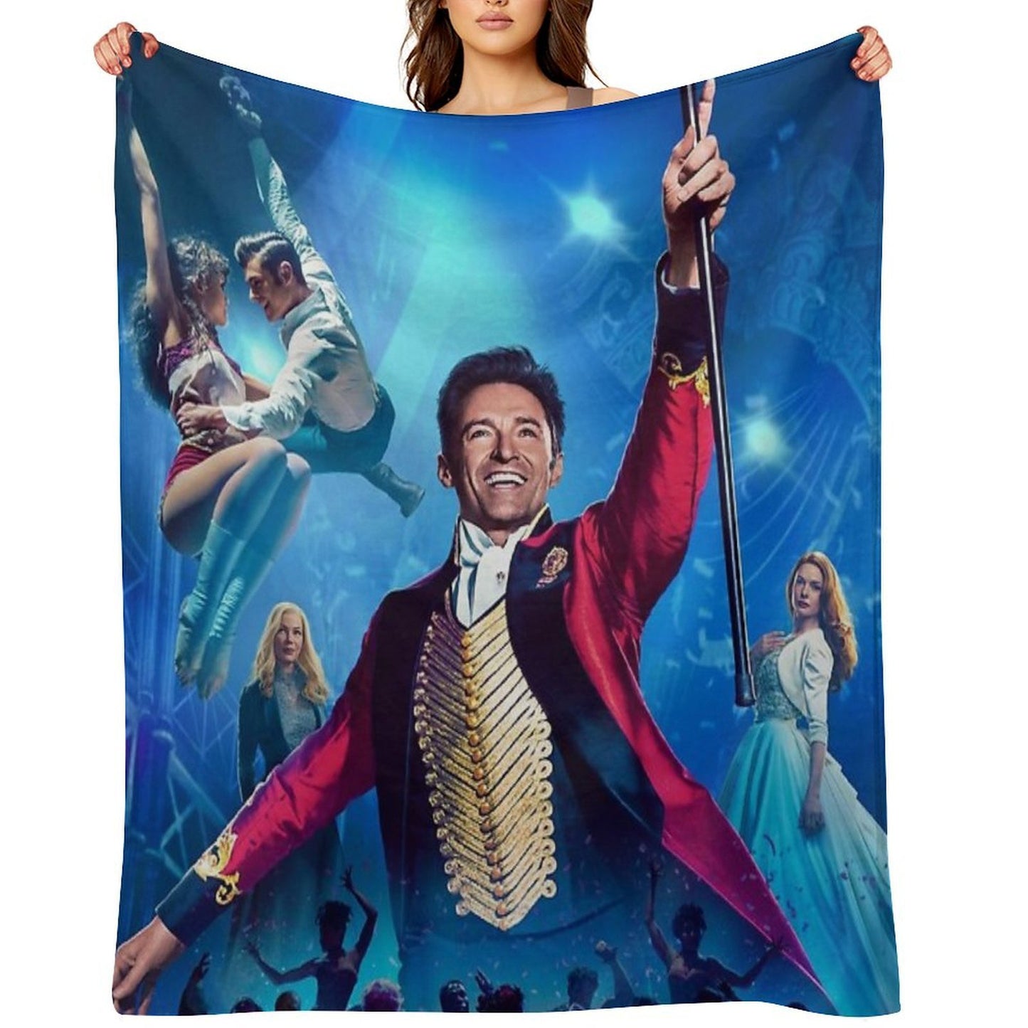 Copy of The Greatest Showman Travel-friendly Throw Blanket