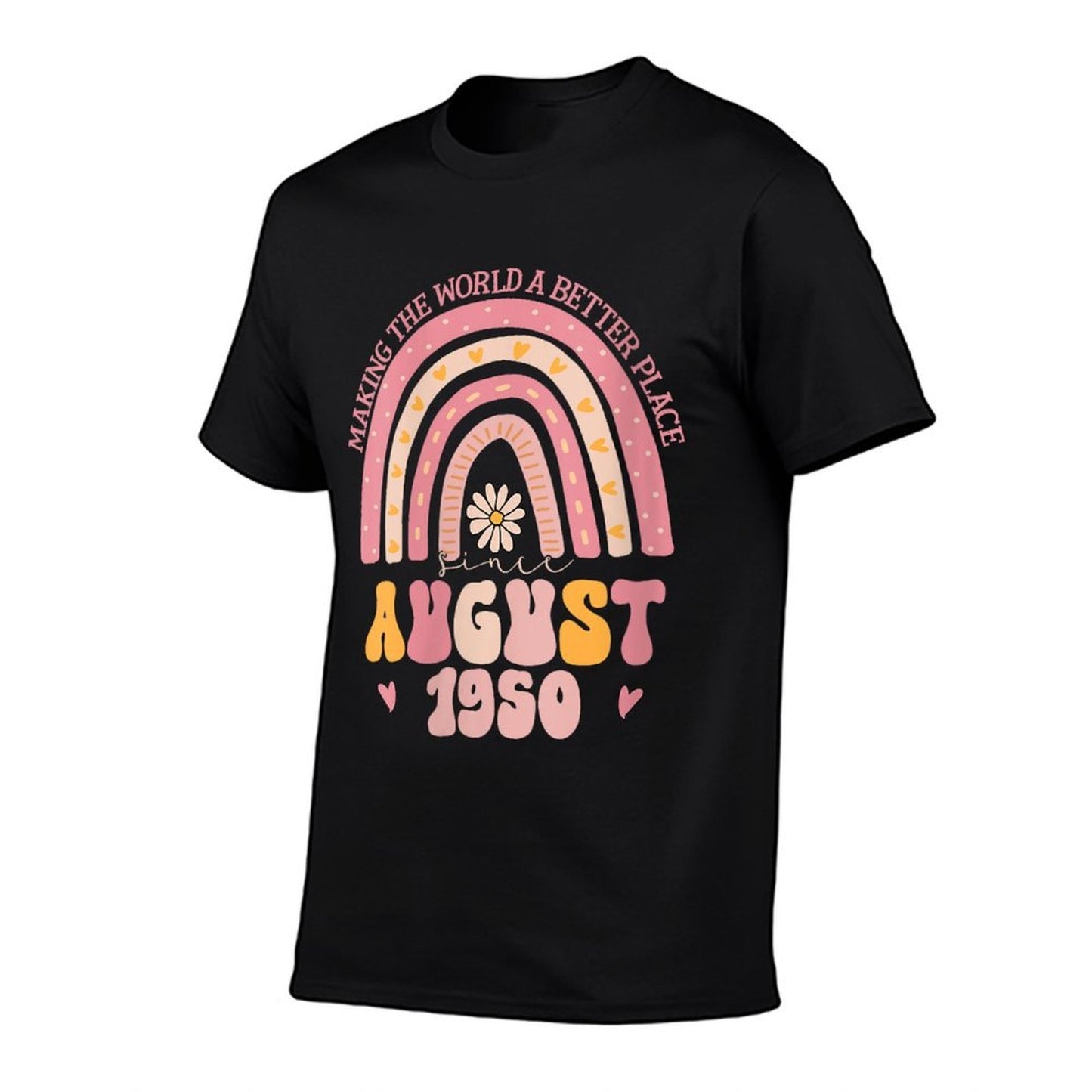 Womens Turning 75 Retro August 1950 75th Birthday for Women Moisture-wicking T-Shirt
