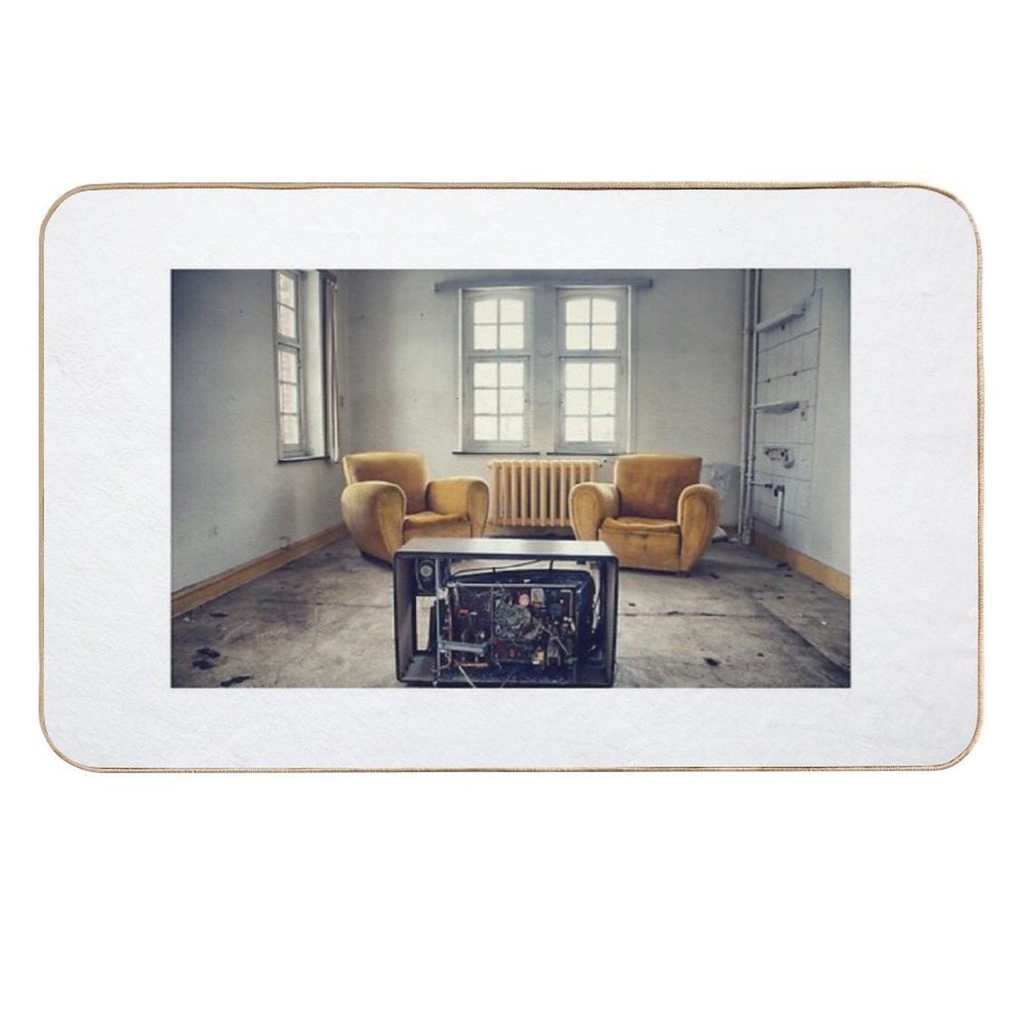 TV Room Stain-Proof Bath Mat