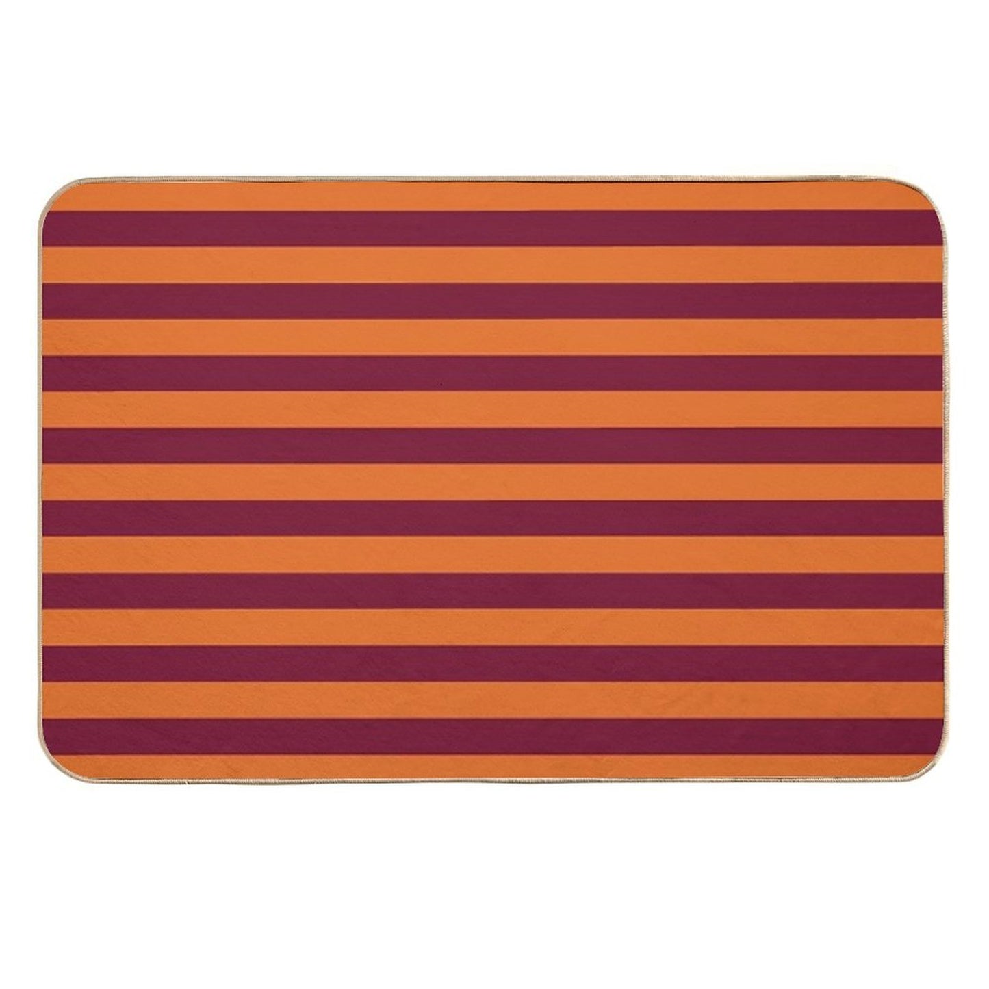 Pirate Striped Socks Dirt-Trapping Bath Mat