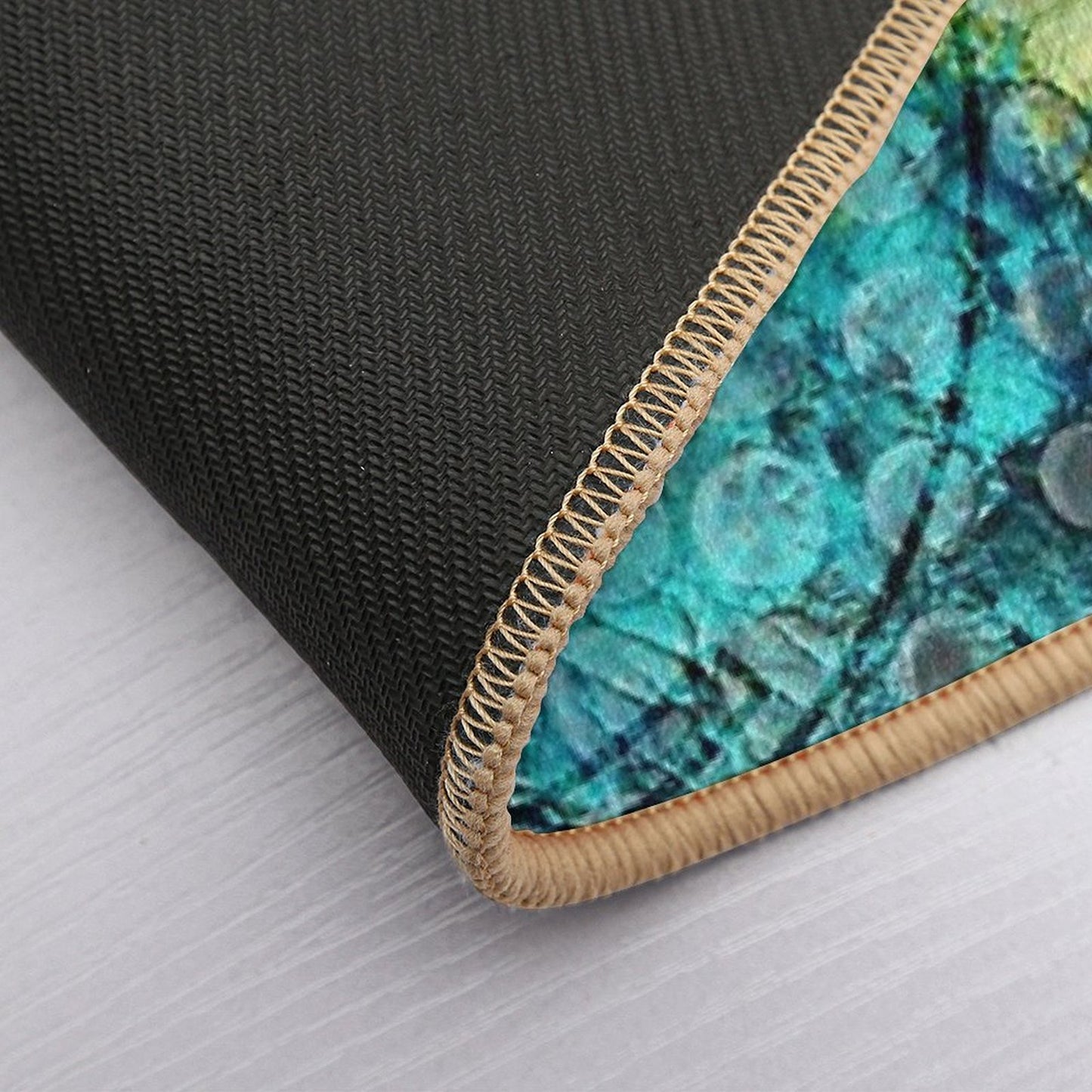 Turquoise Toxin-Free Bath Mat