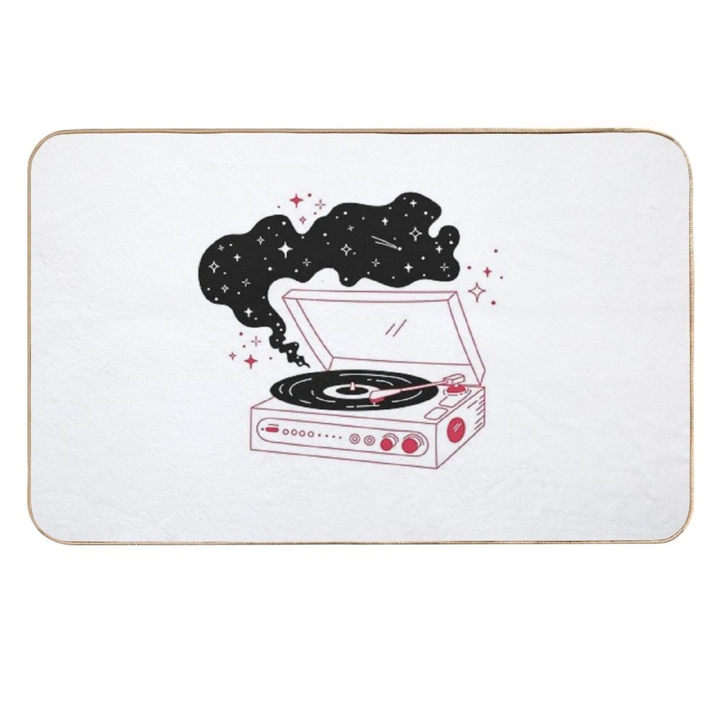 Space Record Easy To Clean Bath Mat