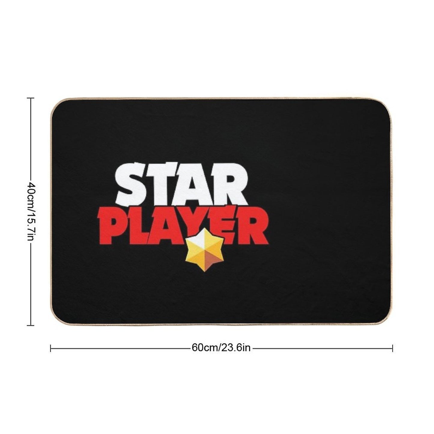 Star Player - Brawl Stars Multi-Purpose Bath Mat