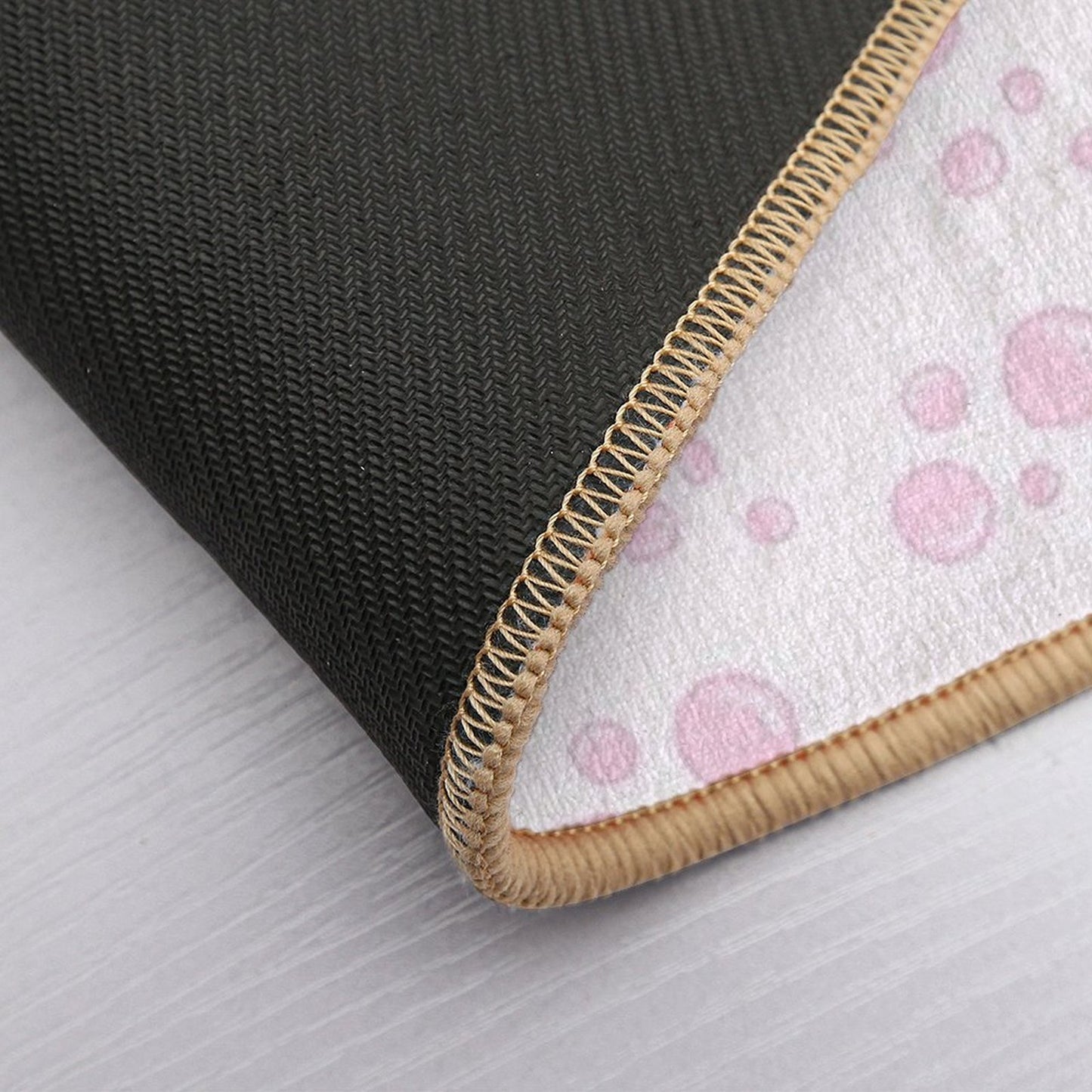 Pink Bubbles Collection Toxin-Free Bath Mat