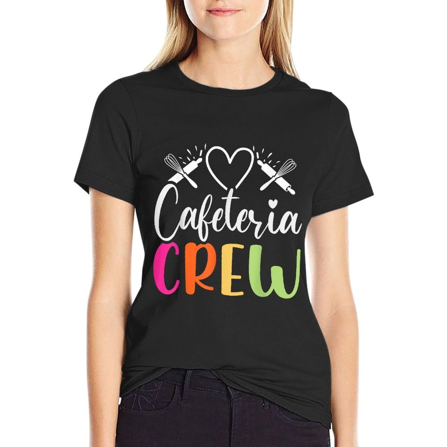 Cafeteria Worker Crew School Cook Lunch Lady Cafeteria Squad Affordable Price T-Shirt