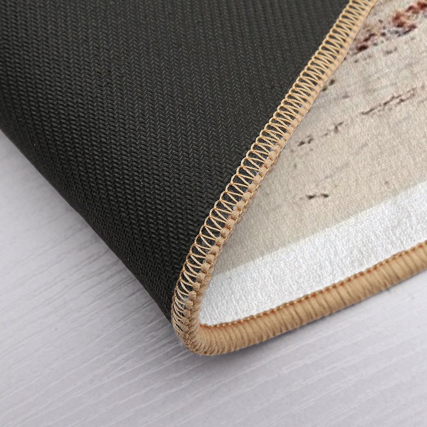 Snowy Valley  Stain-Proof Bath Mat
