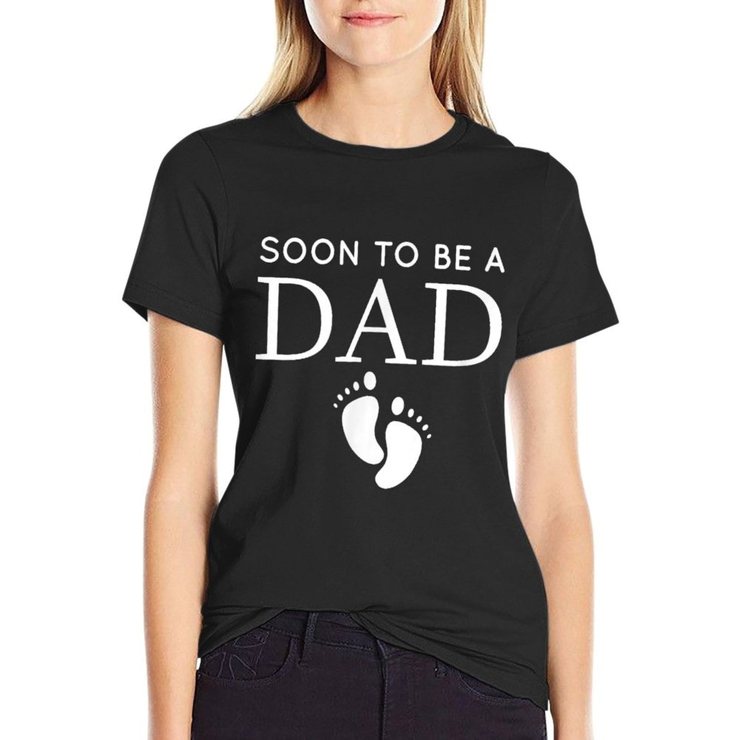 Soon To Be A Dad Unique Father for Would Be Daddy Slim-fit Cut T-Shirt