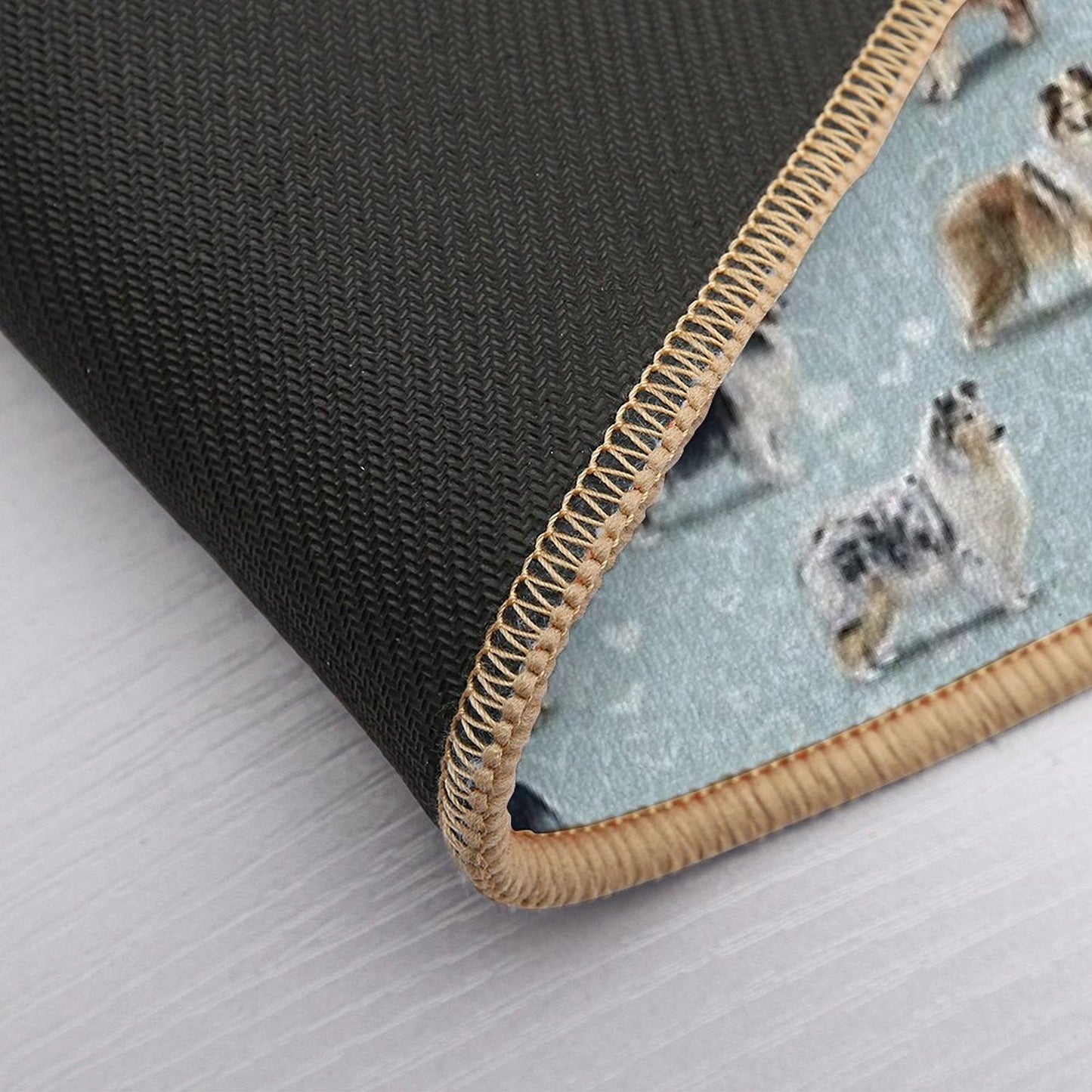 The Rough Collie Absorbent Bath Mat