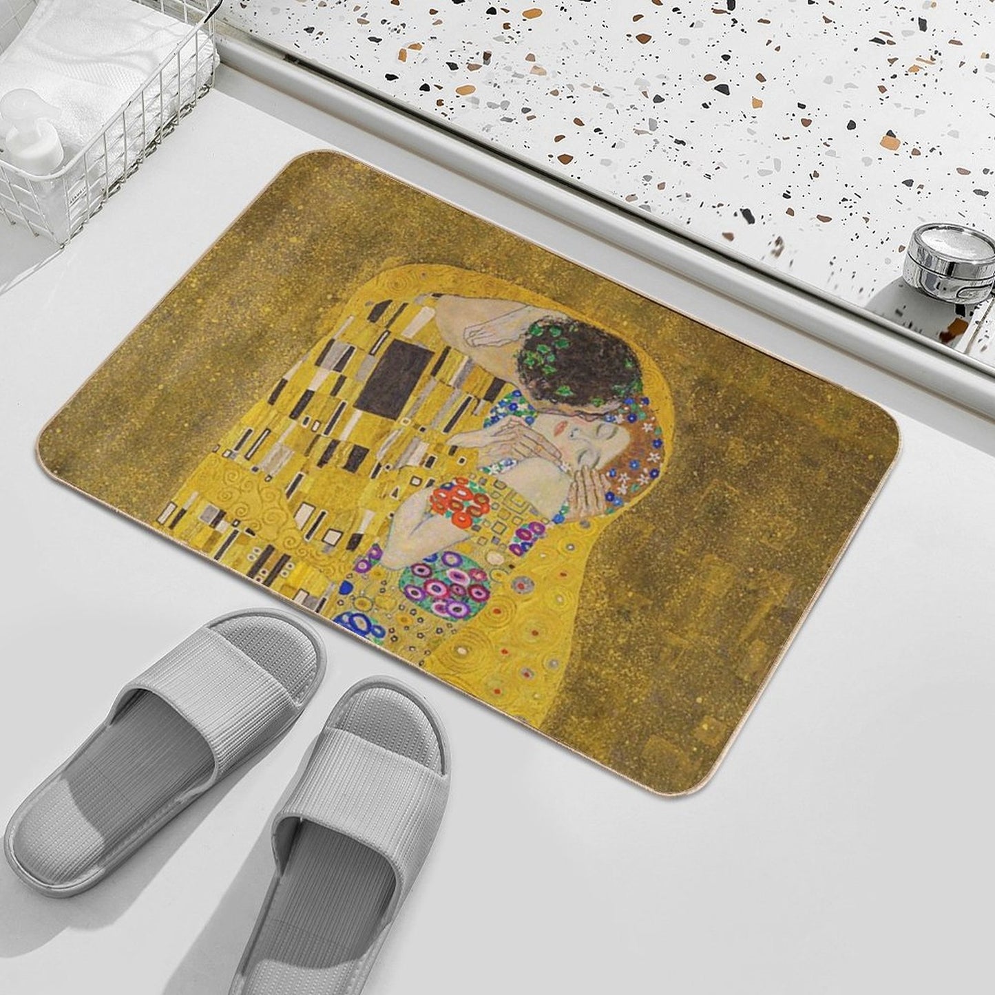 The Kiss Stain-Proof Bath Mat