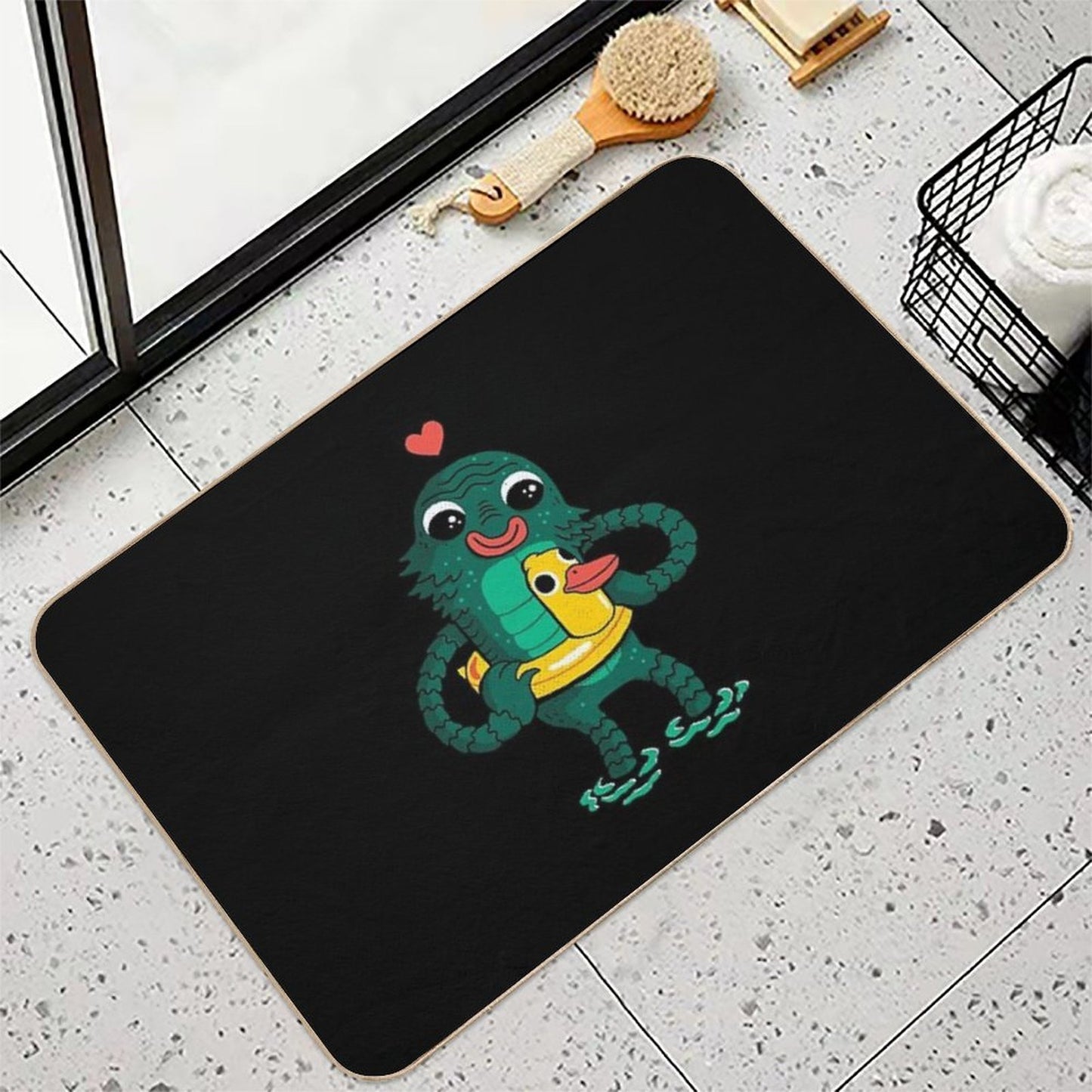 Swamped With Love Long-Lasting Bath Mat