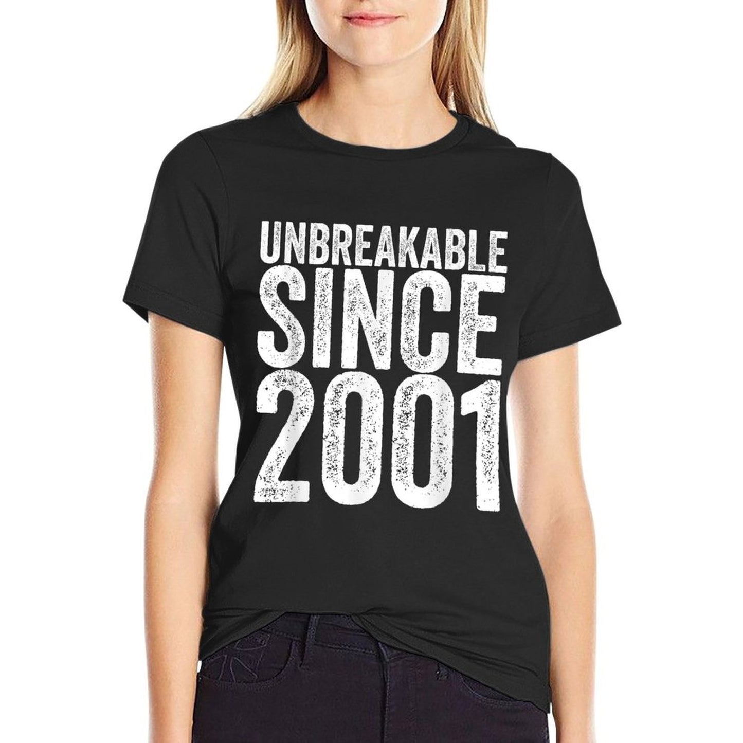 20 Years Old 2001 Funny 20th Birthday Wrinkle-resistant T-Shirt