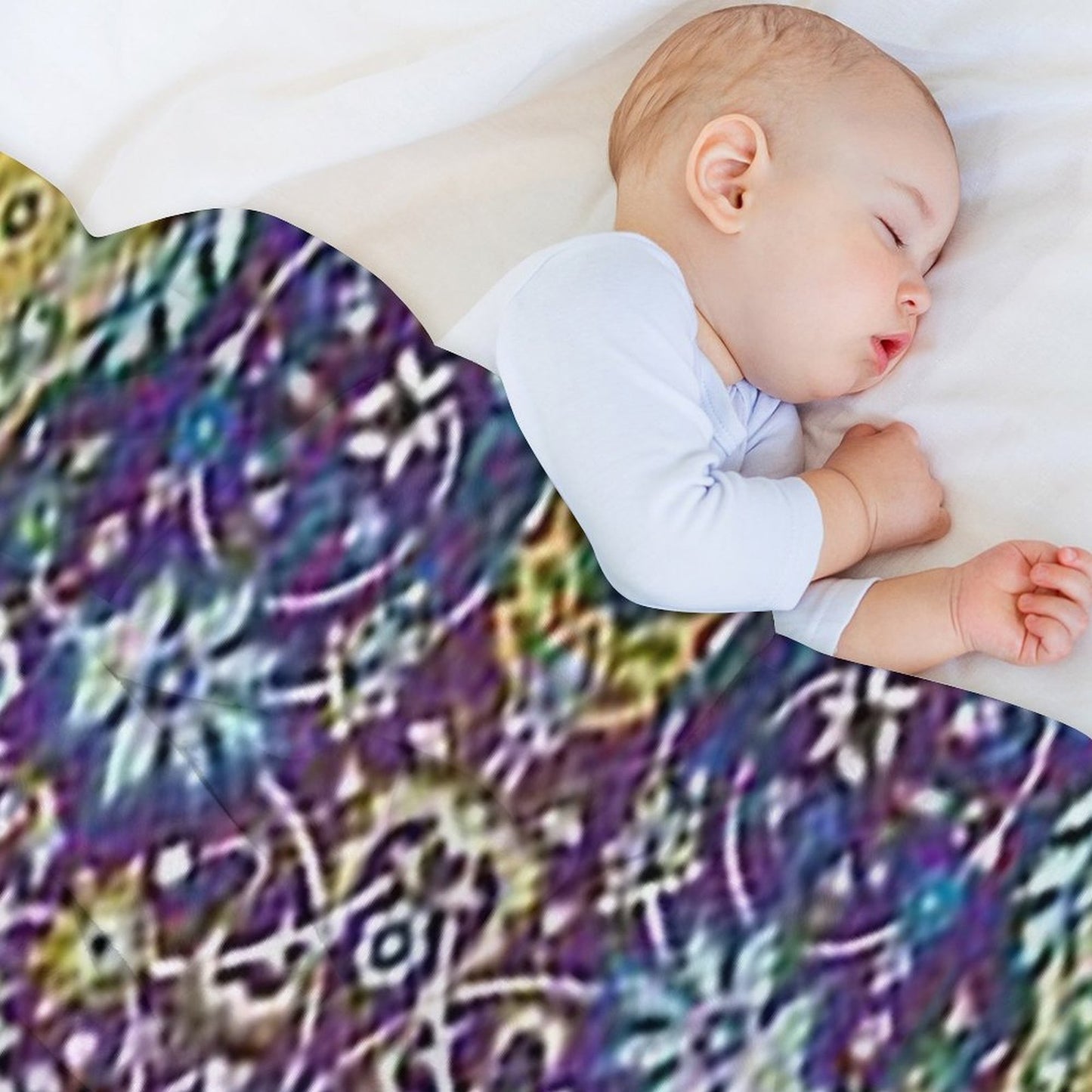Oriental Rug Multi-functional Throw Blanket