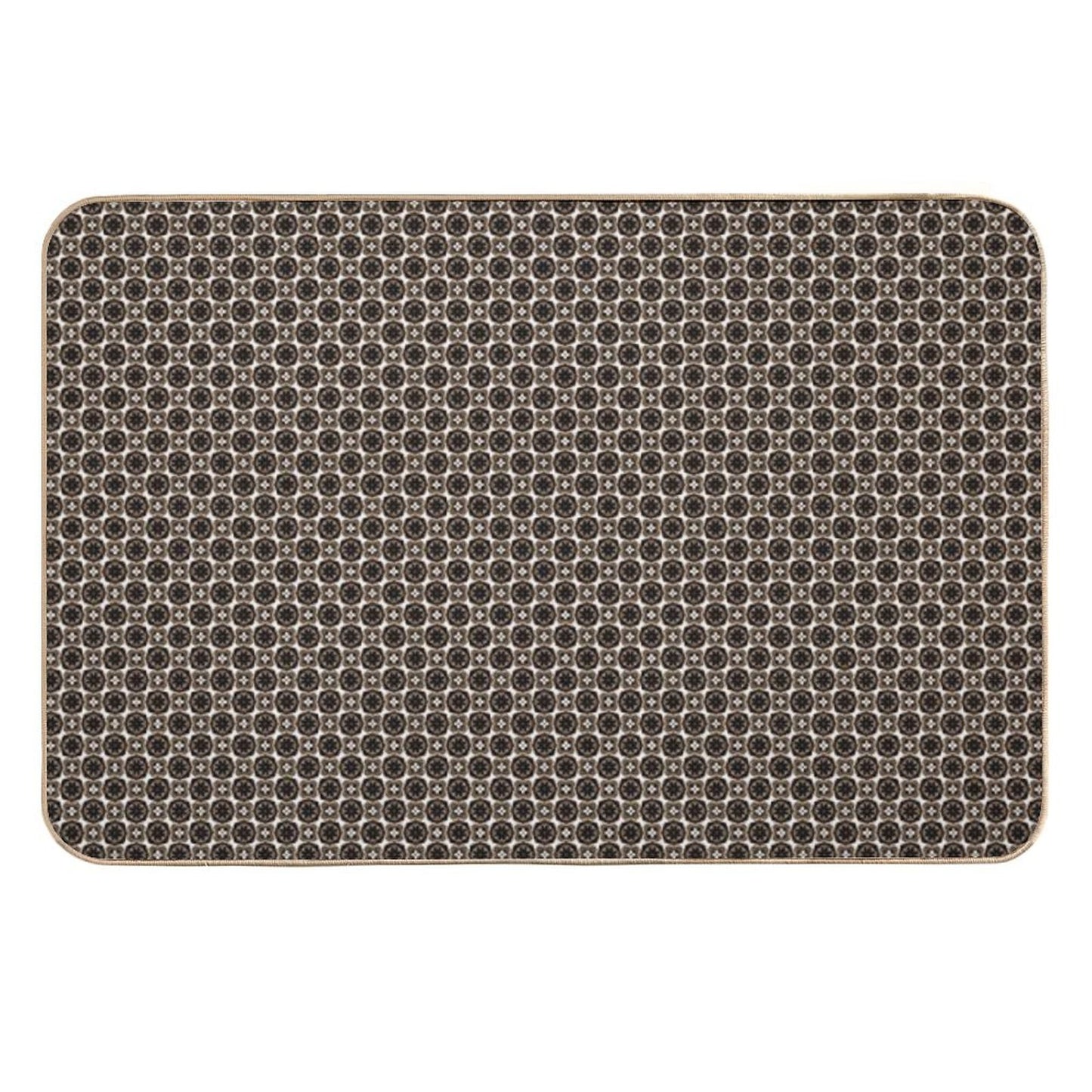 Timeless Royal Medallions Easy To Clean Bath Mat