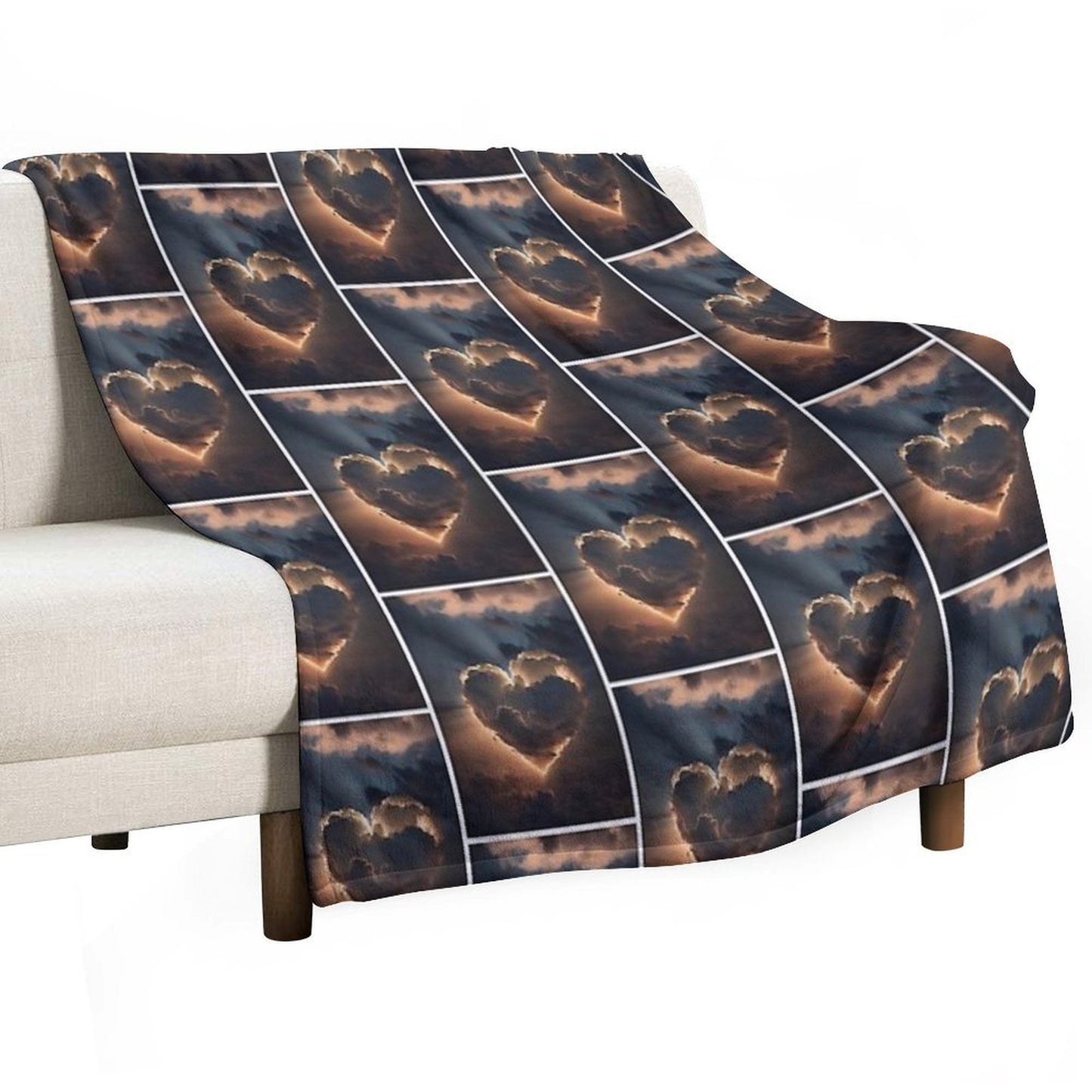 Love Cloud Style 1 Plush Throw Blanket