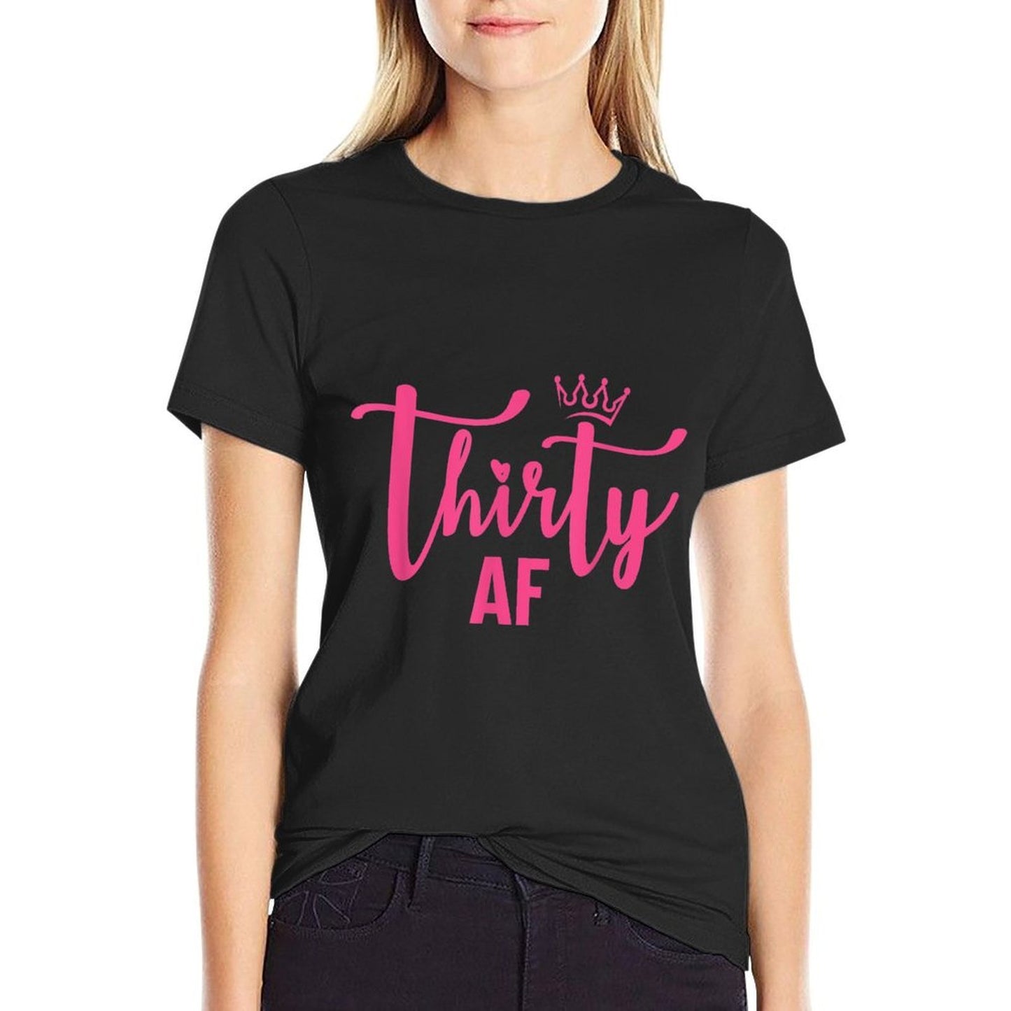 30 Thirty AF 30th Birthday Gift Bash Party Eco-friendly Material T-Shirt