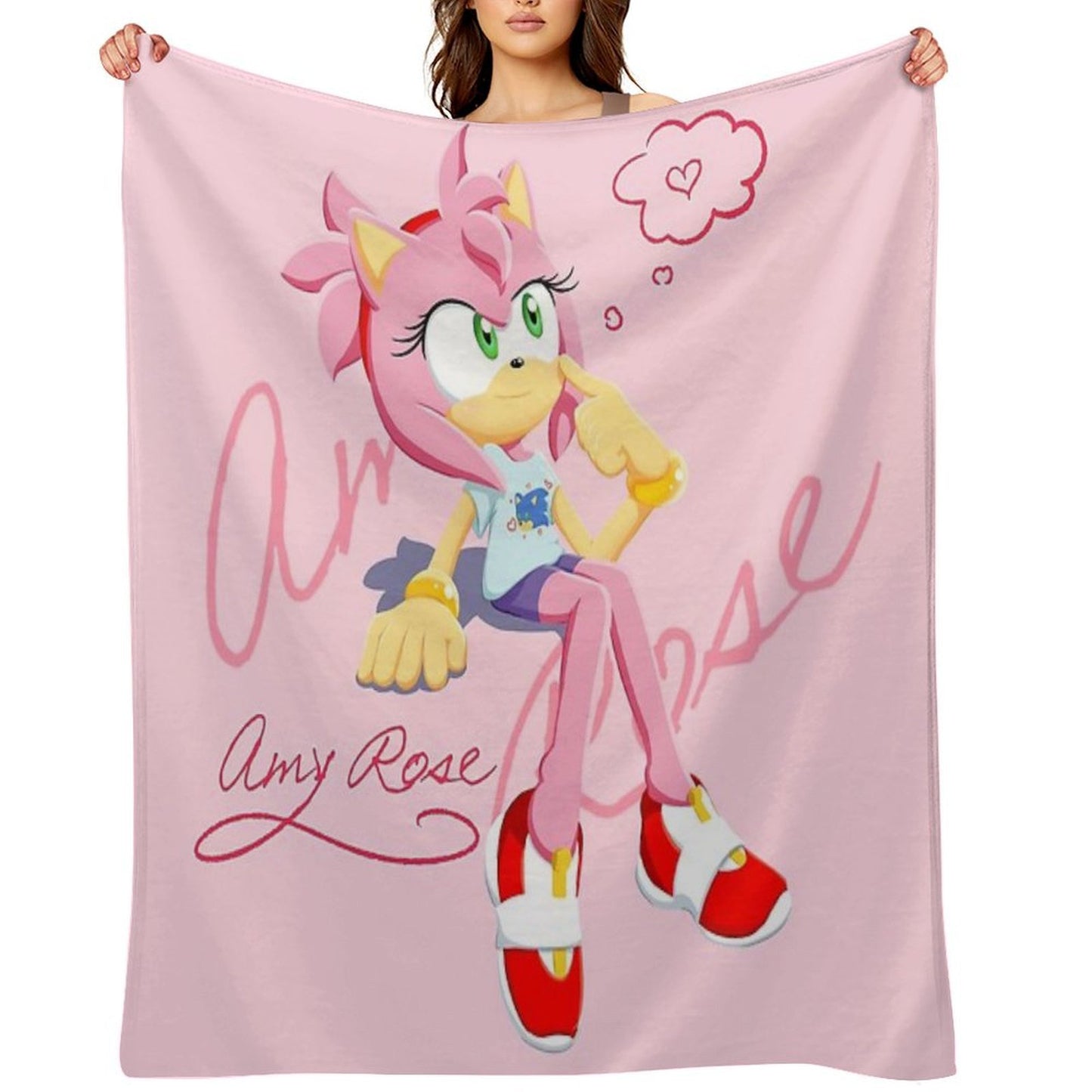 Amy Rose Wrinkle-free Throw Blanket