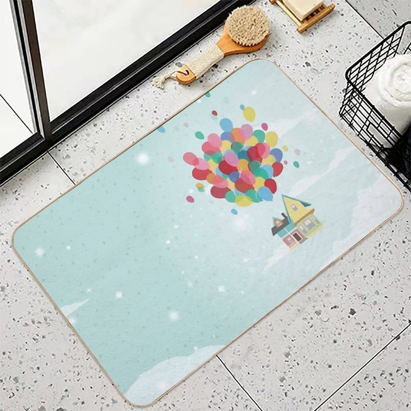 Adventure Is Out There Long-Lasting Bath Mat