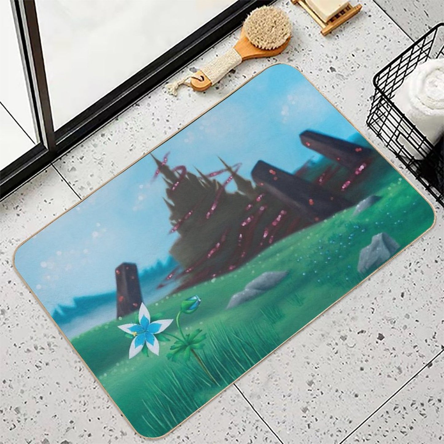 Silent Princess High-Traffic Bath Mat