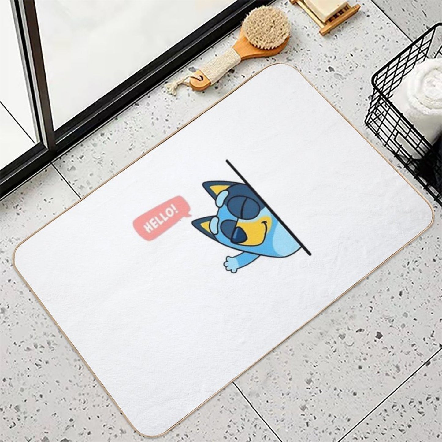Hello Bluey Pet-Safe Bath Mat