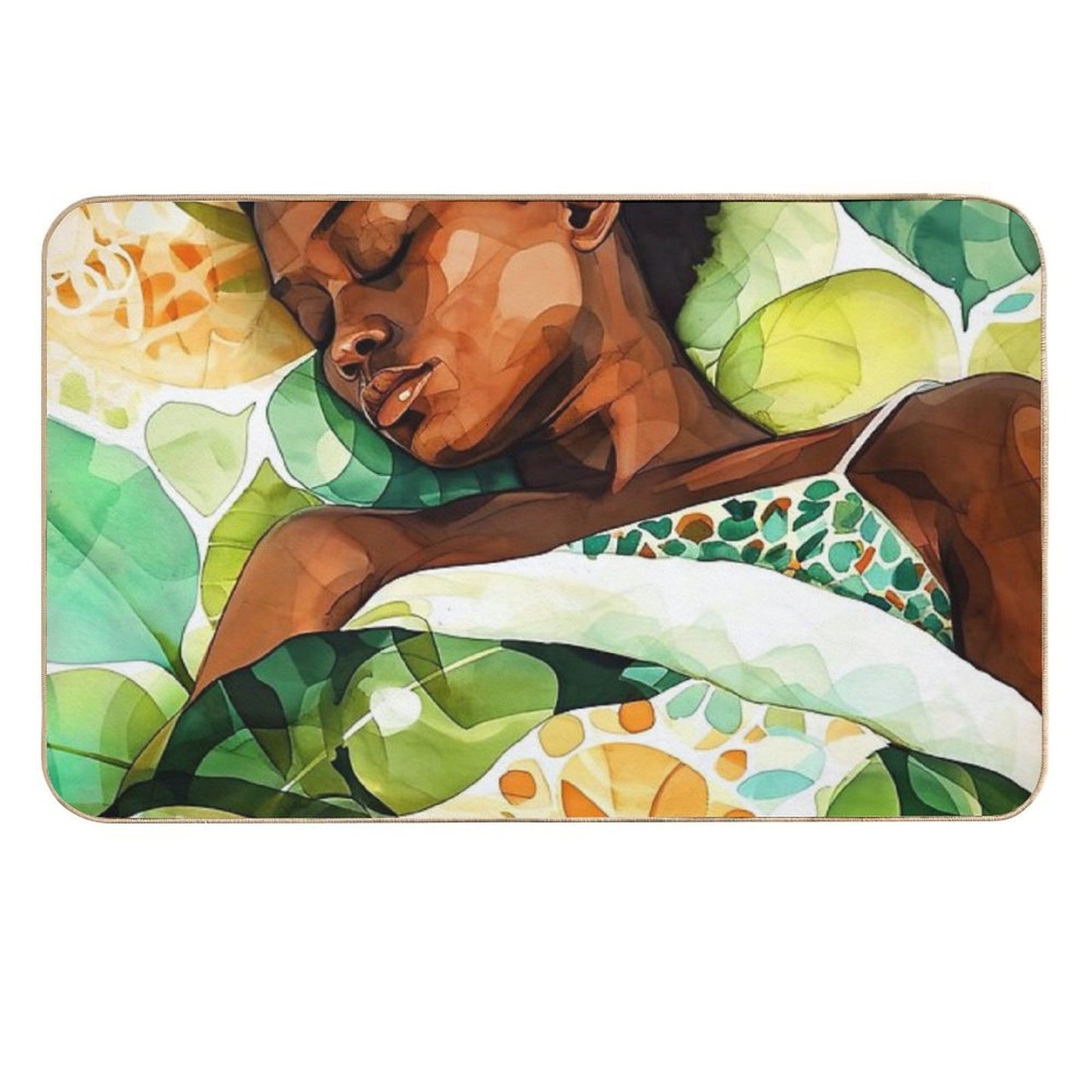 Woman Life - Good Dreams Art Versatile Bath Mat