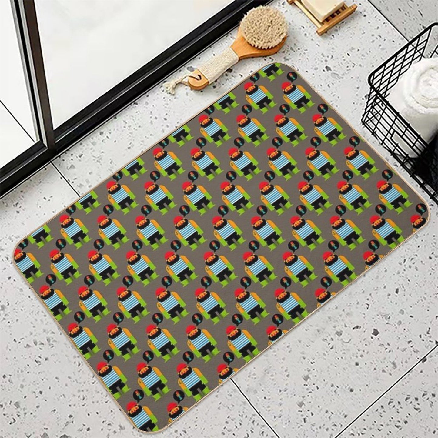 Fisherman Easy Maintenance Bath Mat