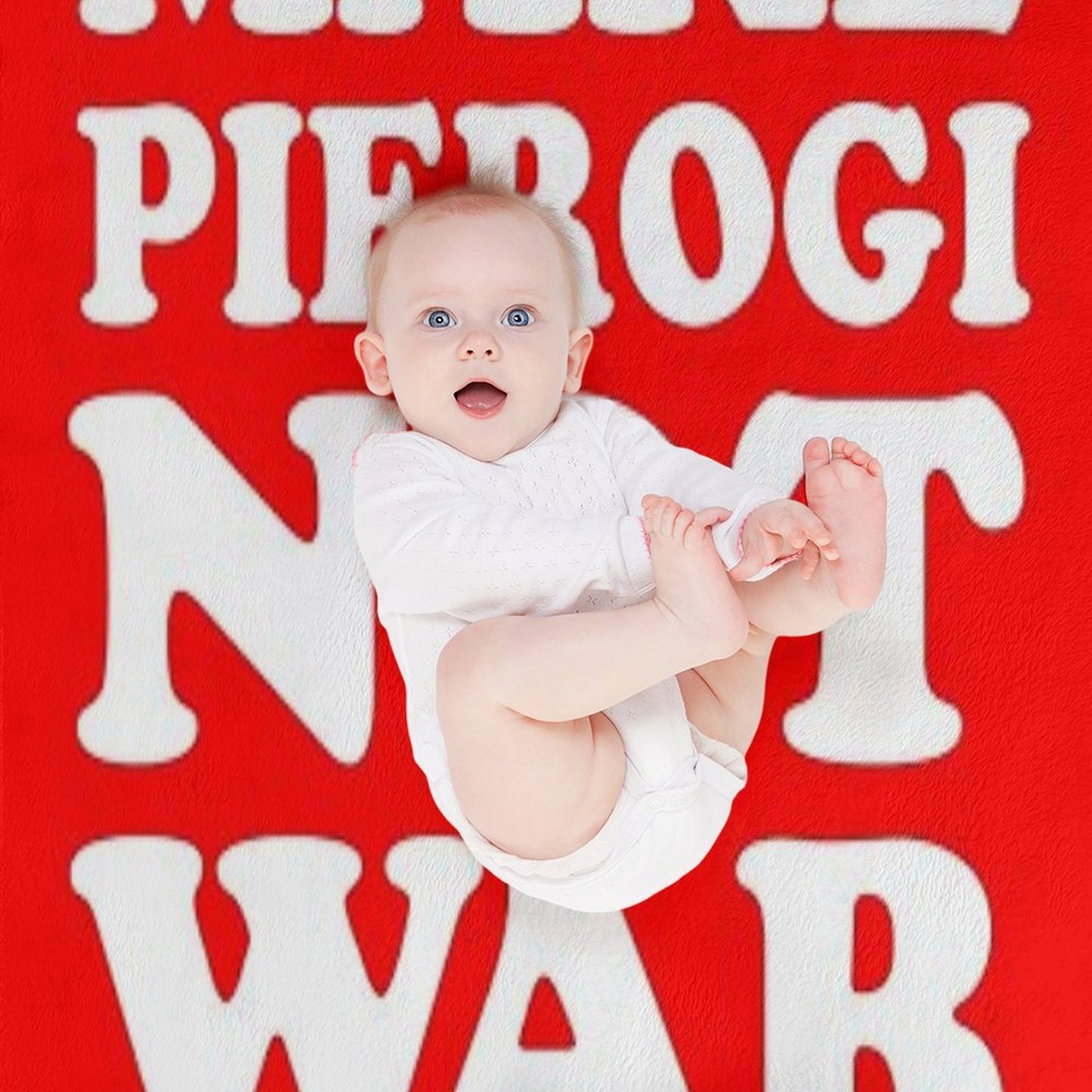 Make Pierogi Not War Polish Food Peace All-season Throw Blanket