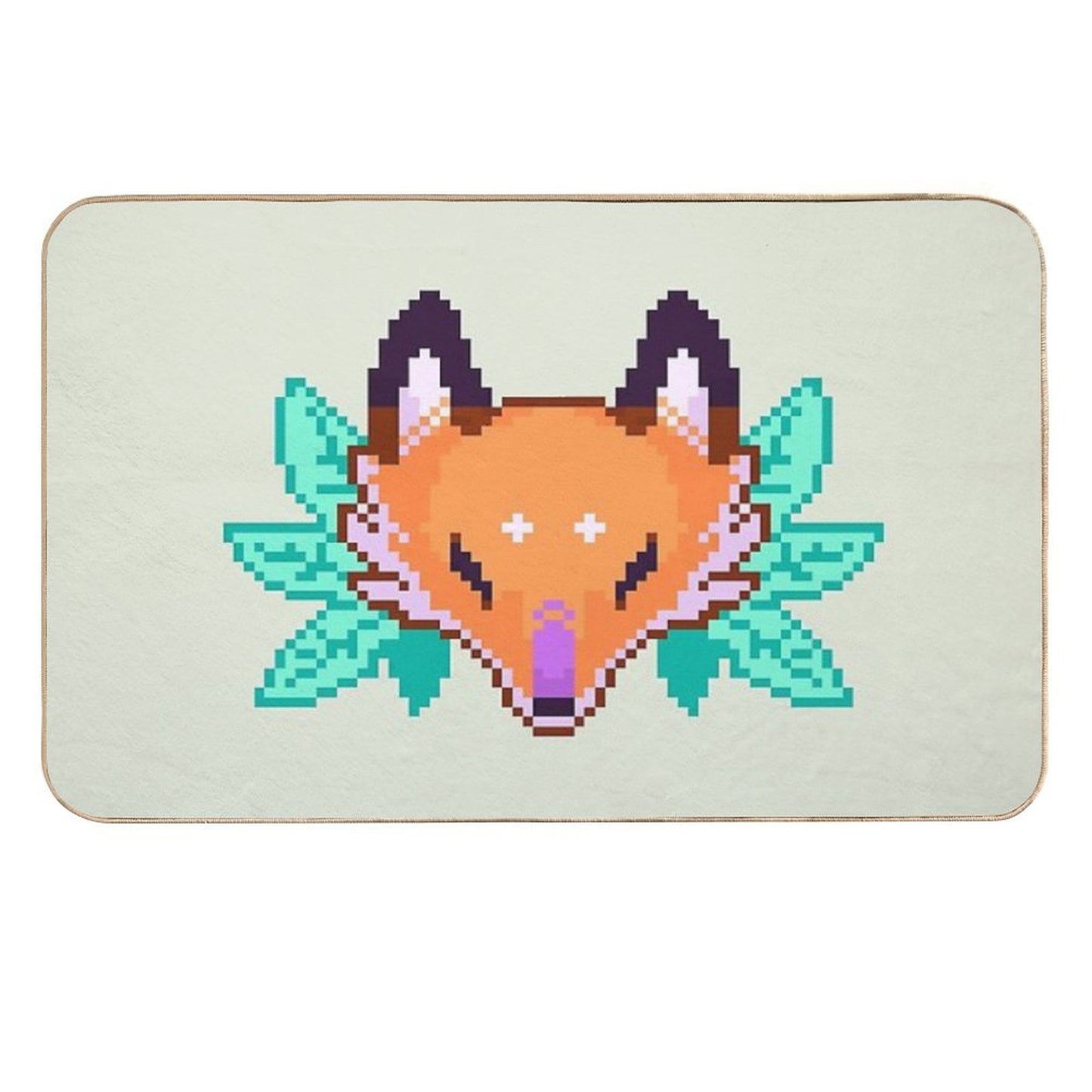 Pixel Fox Versatile Bath Mat