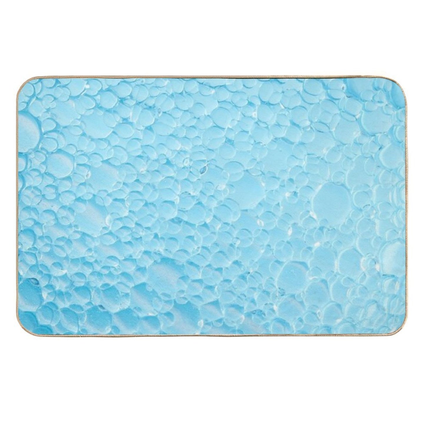Blue Bubble Symphony High-Traffic Bath Mat