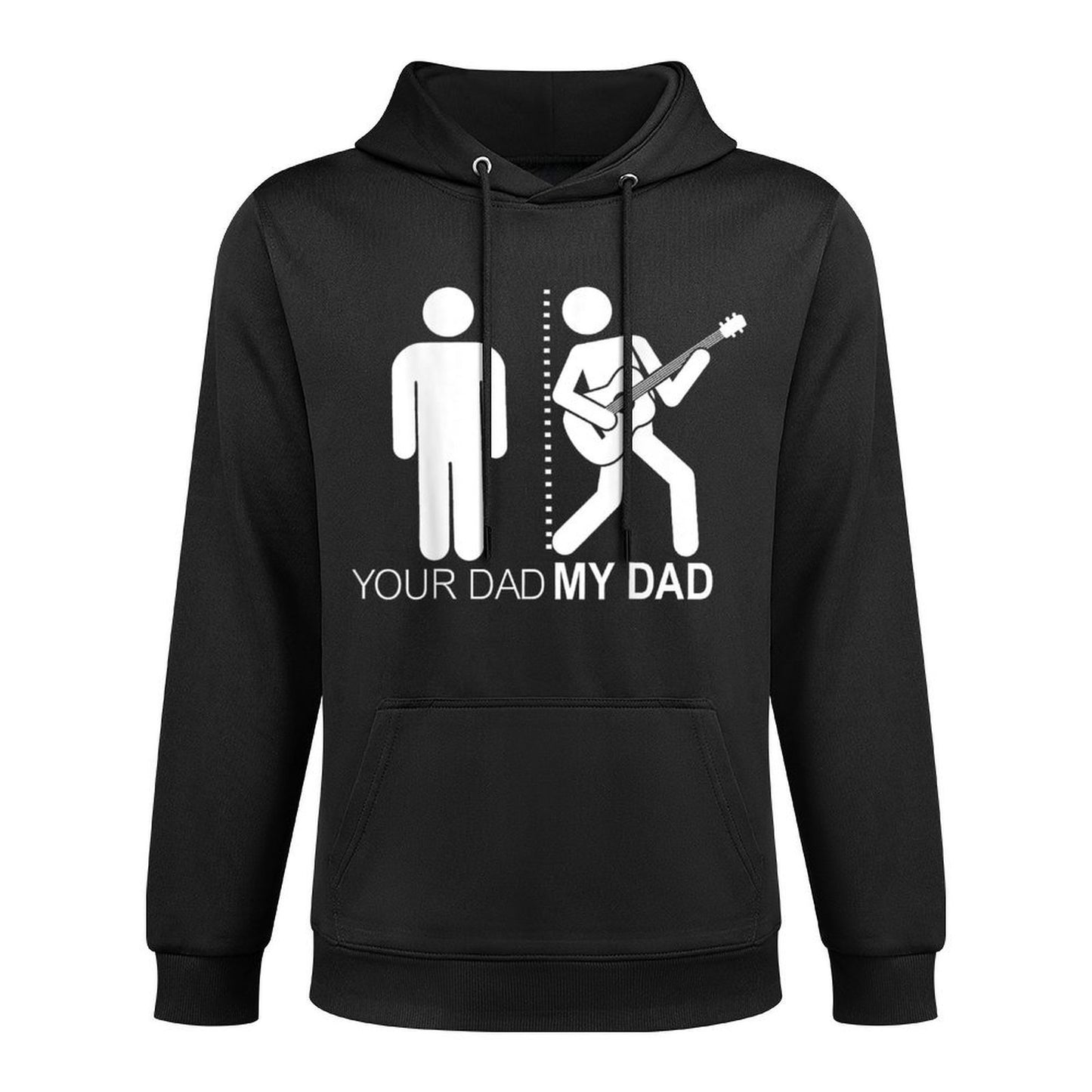 Your Dad My Dad Guitarist Artist Bass Guitar Dad Fathers Day Colorfast Hoodie