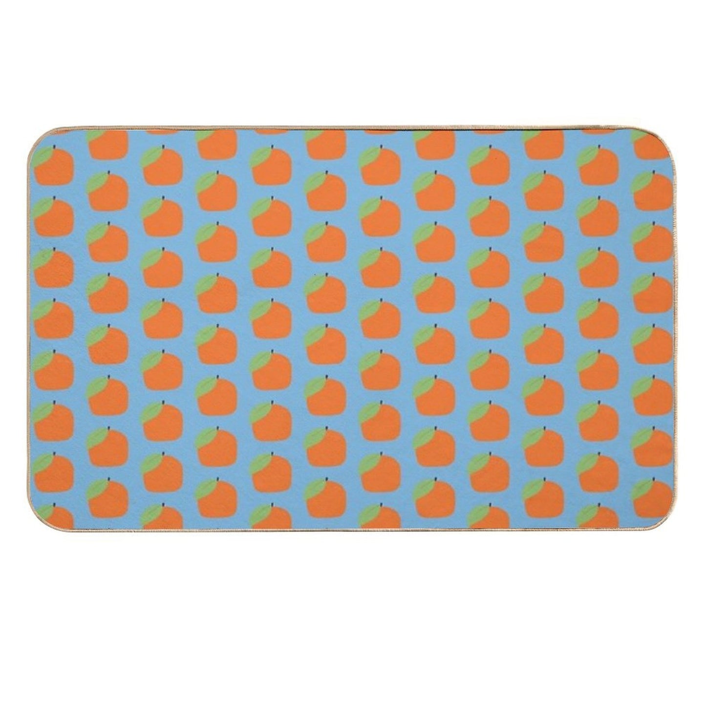 Oranges Citrus Garden Absorbent Bath Mat