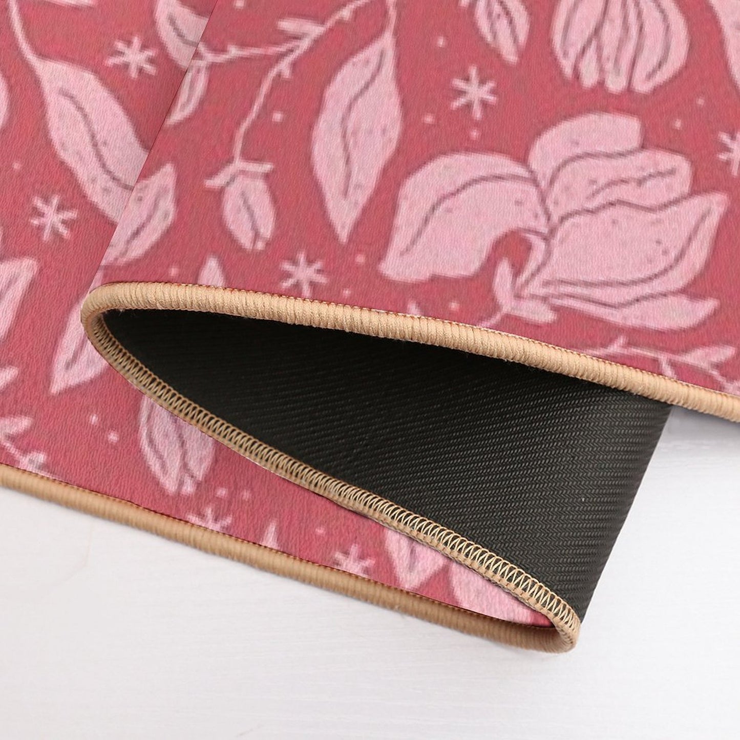 Pink Magnolias In Bloom Versatile Bath Mat