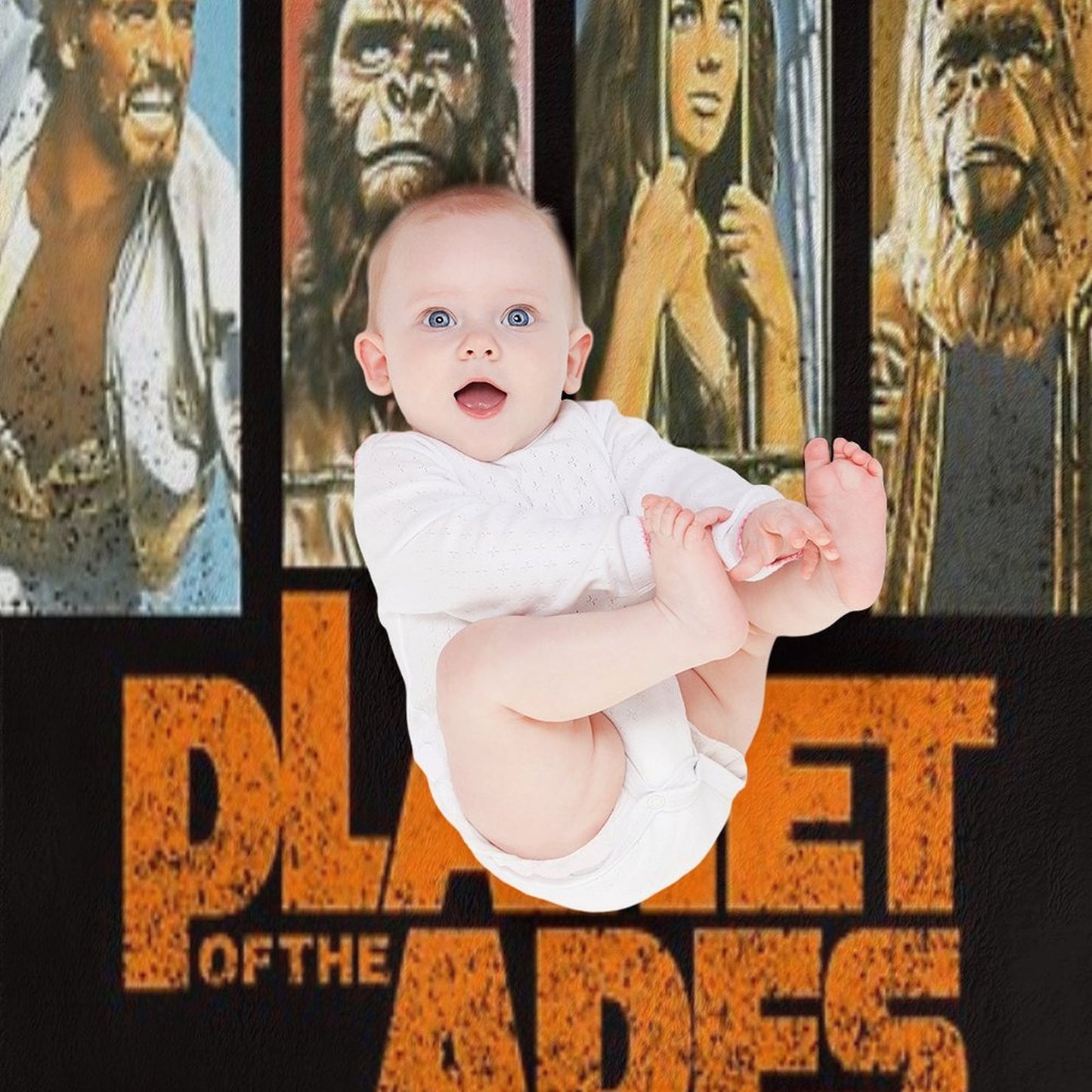 Film - Planet Of The Apes Eco-conscious Throw Blanket