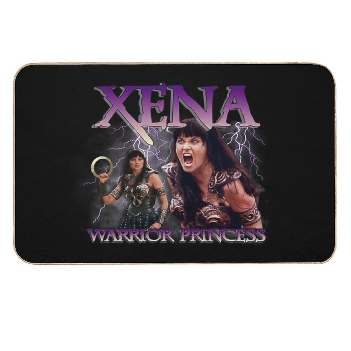 Xena Warrior Princess Slip-Resistant Bath Mat