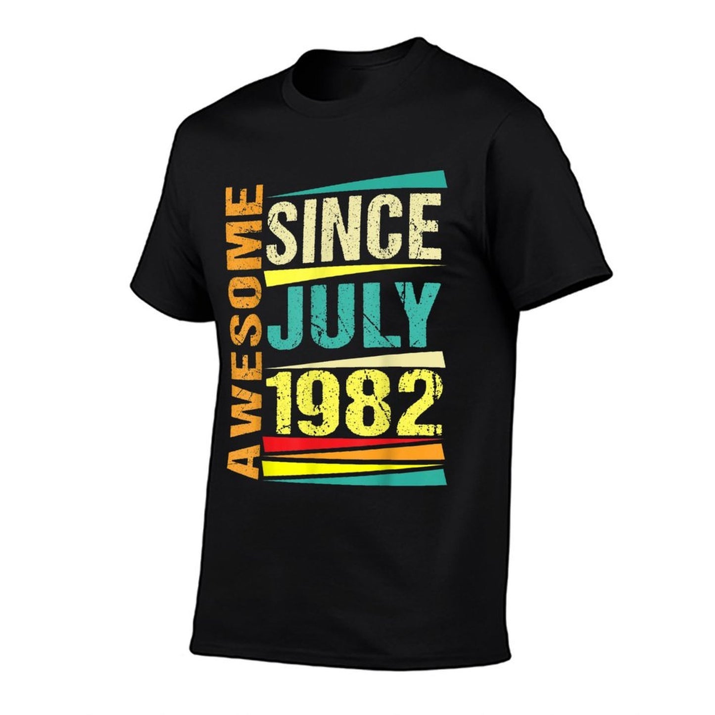 40 Years Old Gifts Legend Since July 1982 40th Birthday Vintage-inspired T-Shirt
