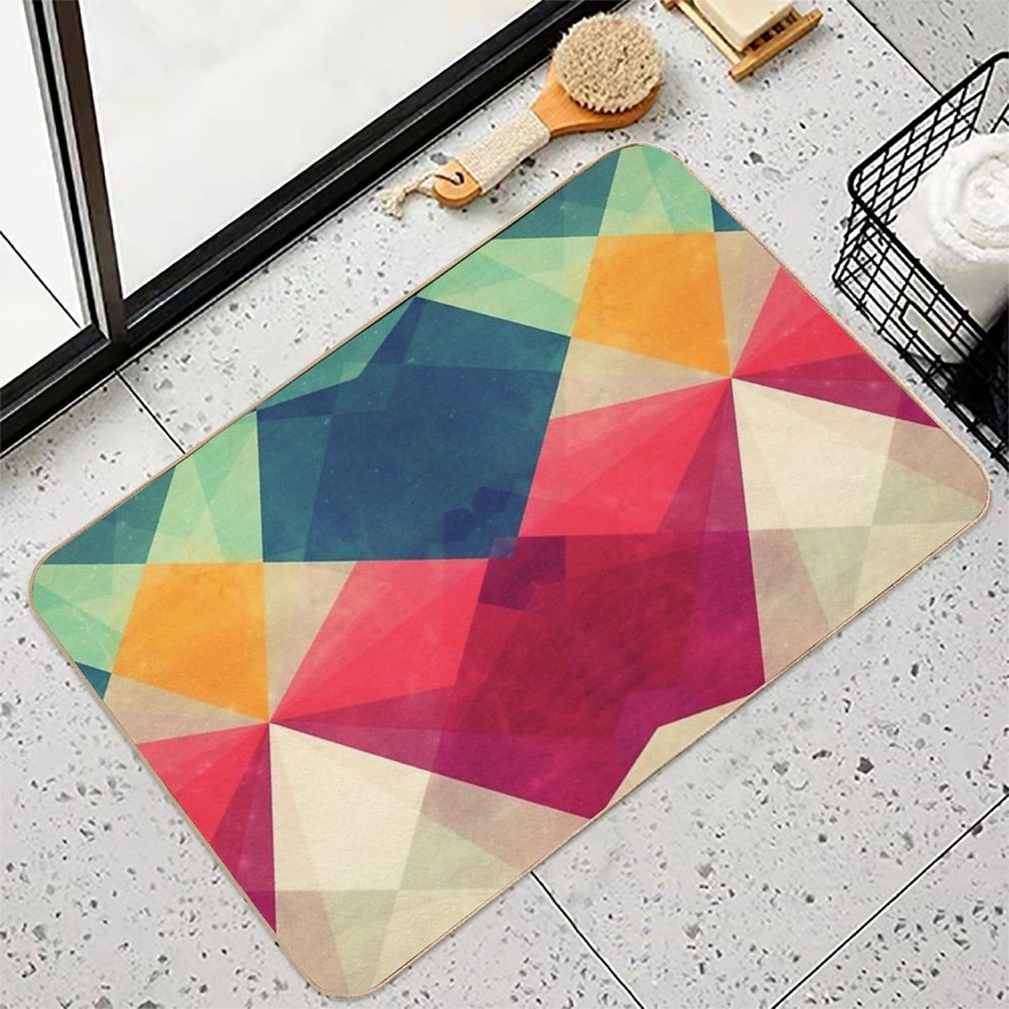 Meet Me Halfway Slip-Resistant Bath Mat