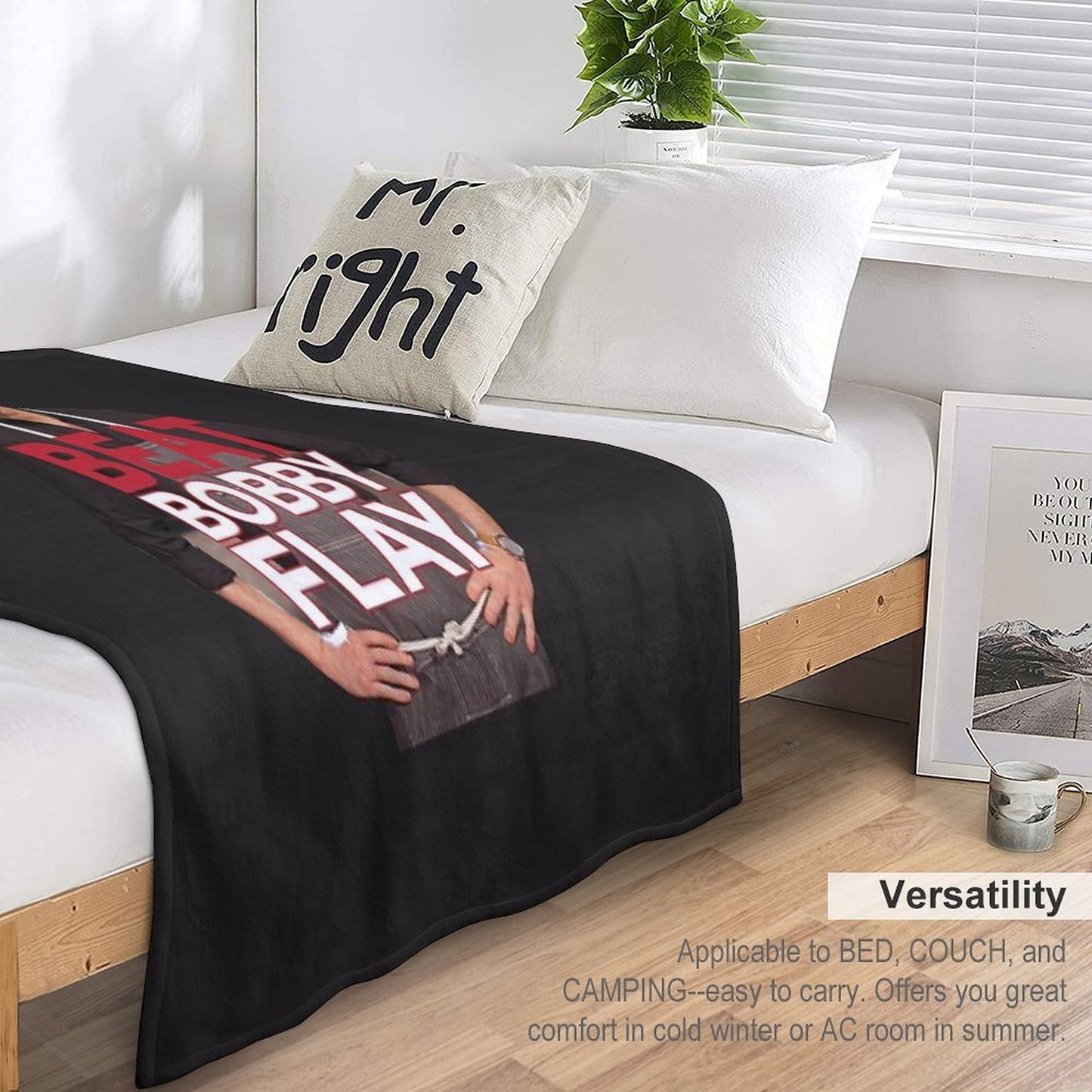 Beat Bobby Flay Anti-pilling Throw Blanket