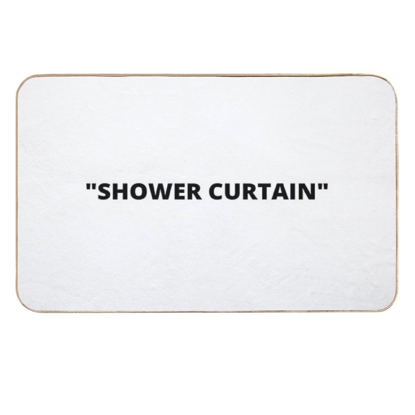 SHOWER CURTAIN Rapid-Drying Bath Mat
