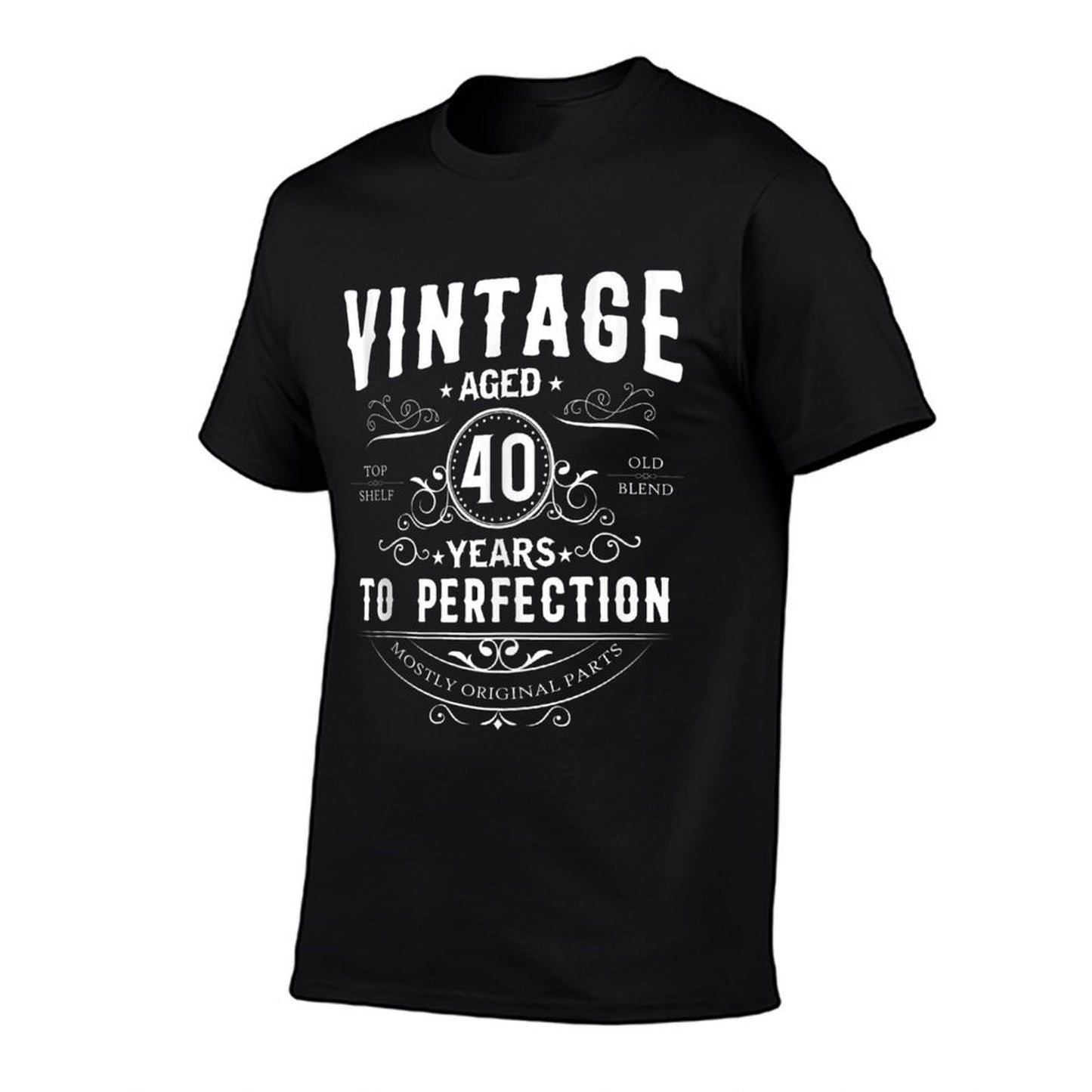 Vintage Aged 40 Years To Perfection 40th Birthday Eco-friendly Material T-Shirt