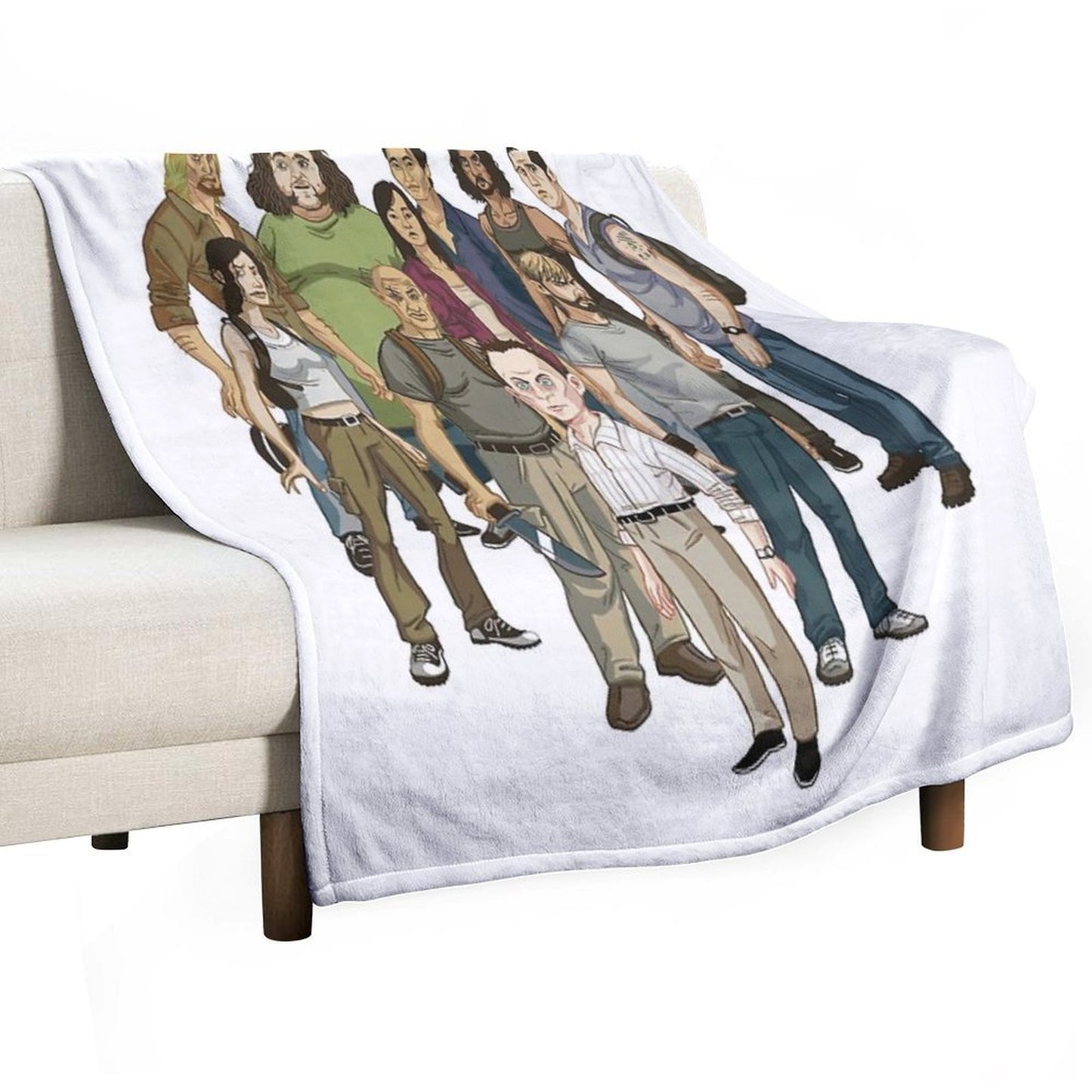 LOST Tv Serie Anti-pilling Throw Blanket