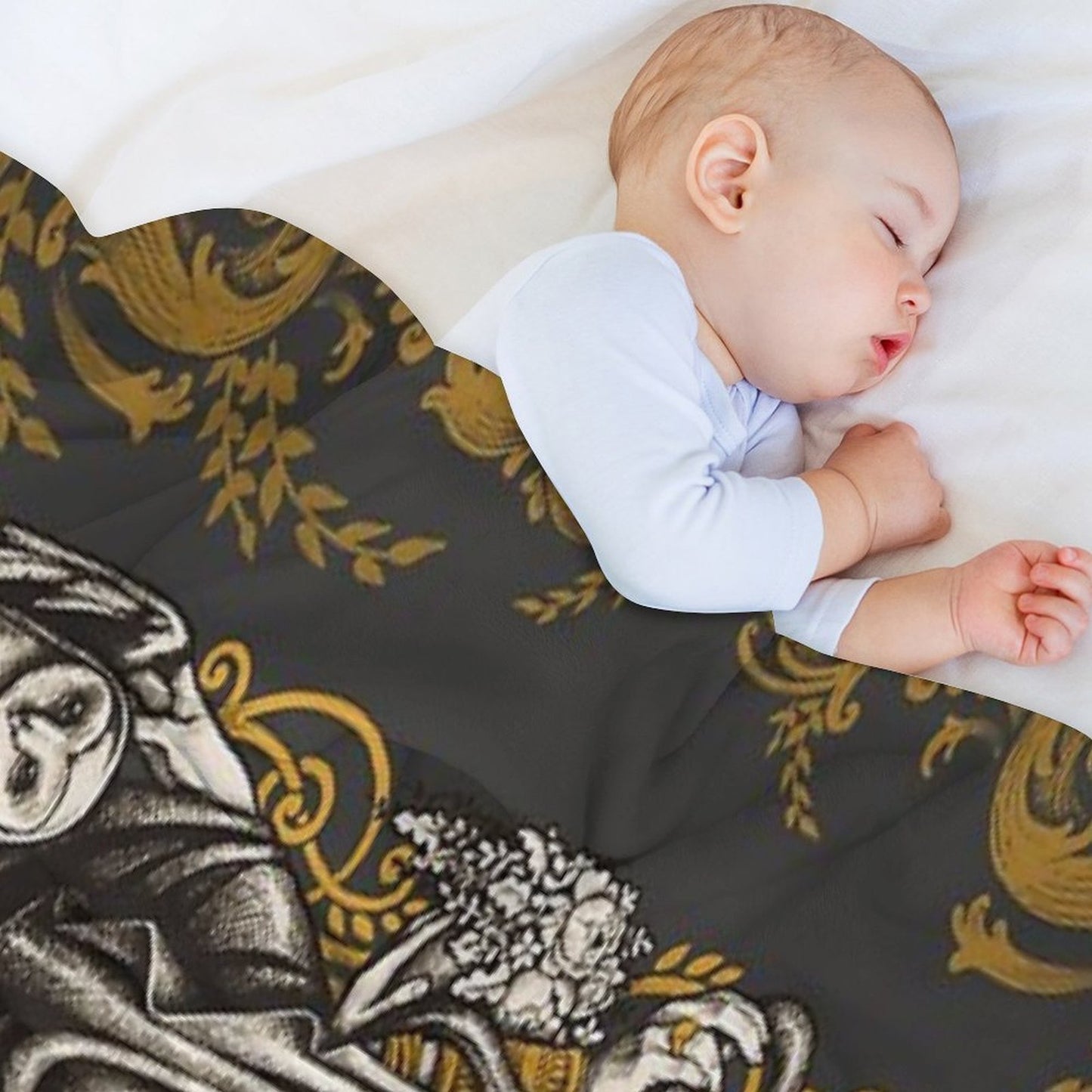 IBERIAN HECATE Machine-washable Throw Blanket