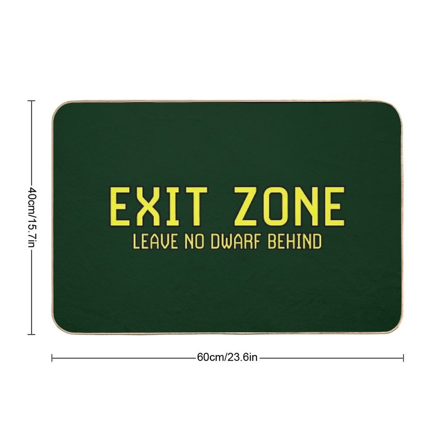 Exit Zone Non-Slip Bath Mat