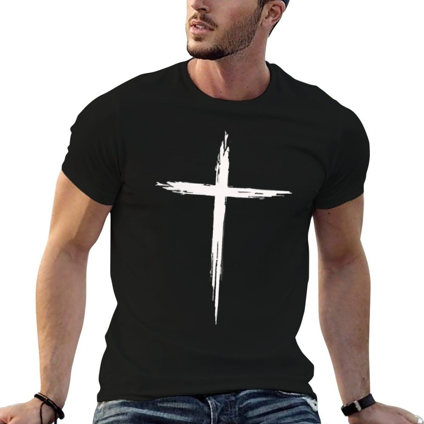 Christian Cross Christians Men Women Jesus Christ Cross Eco-friendly Material T-Shirt