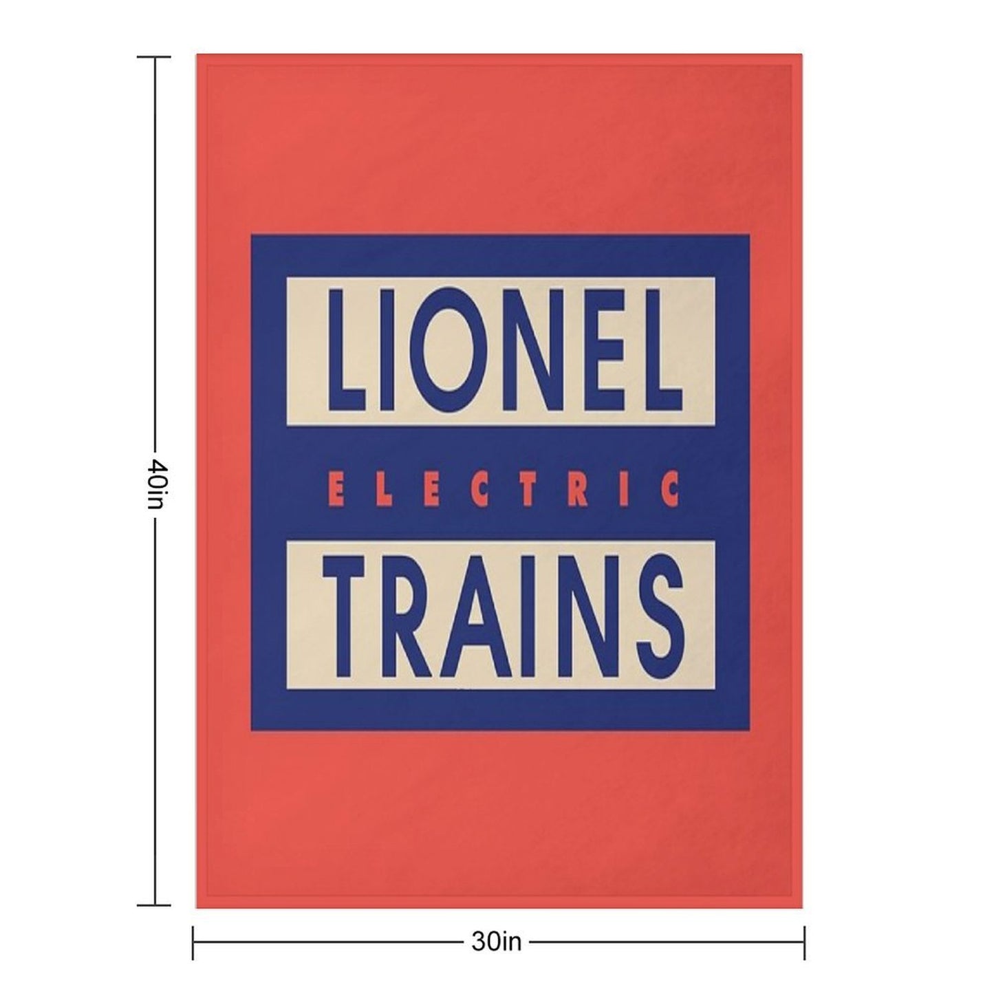 Lionel Electric Trains Multi-functional Throw Blanket